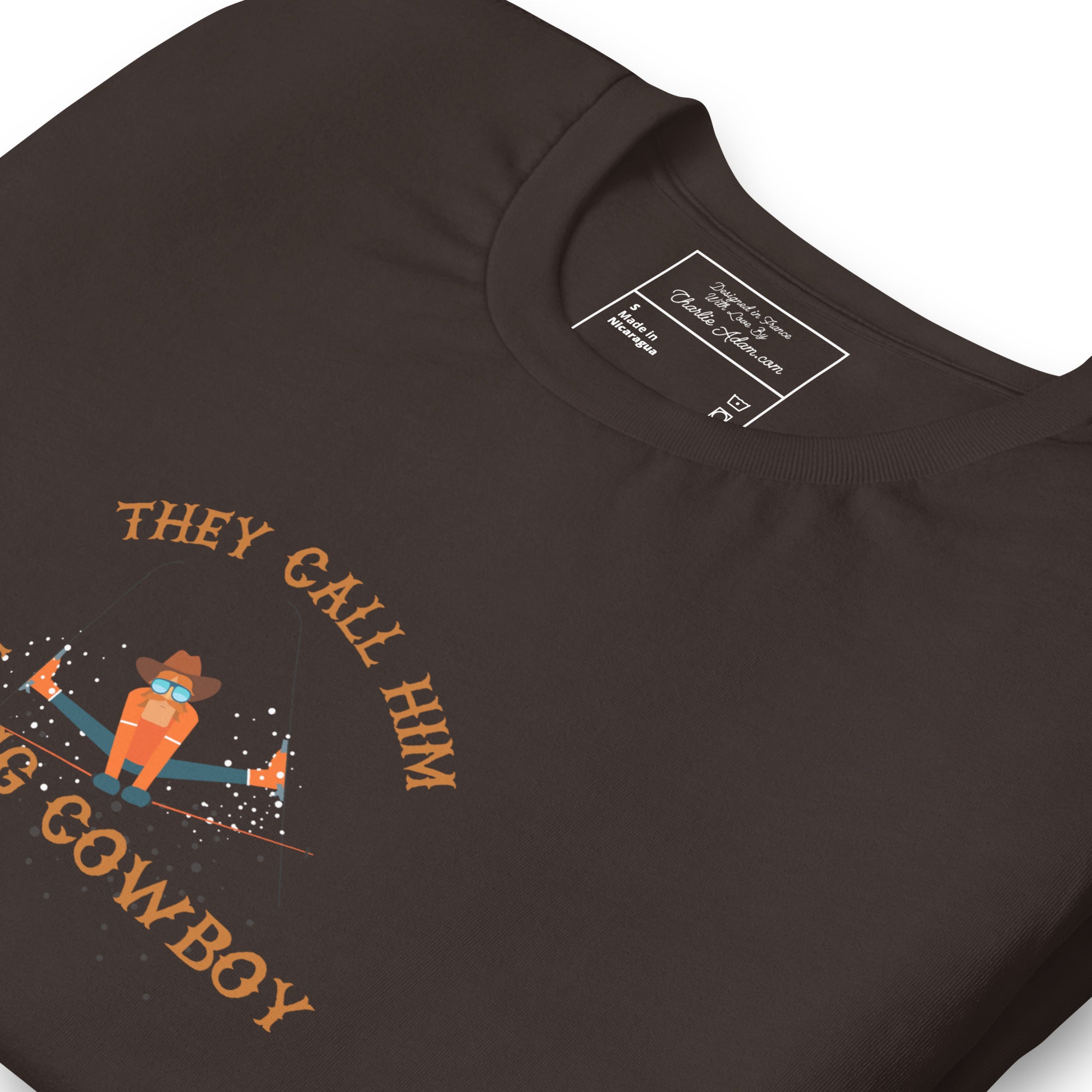 T-shirt en coton unisexe Hot Dogger sur couleurs foncées