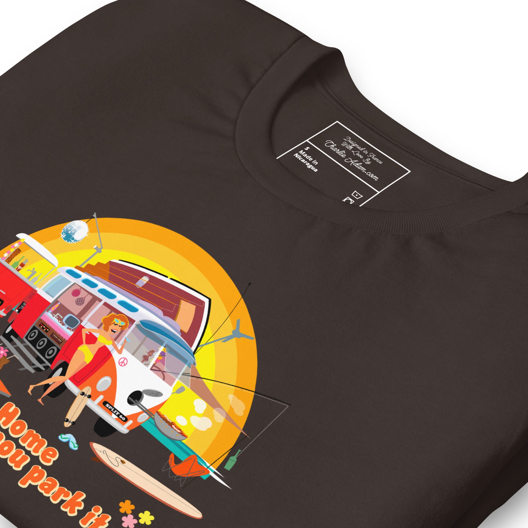 Unisex cotton t-shirt Ultra Combi on dark colors