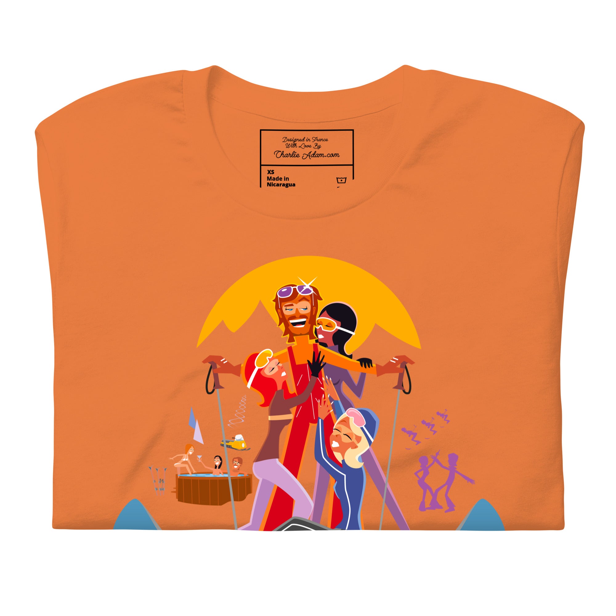 T-shirt en coton unisexe Love instructor First lesson free sur couleurs claires