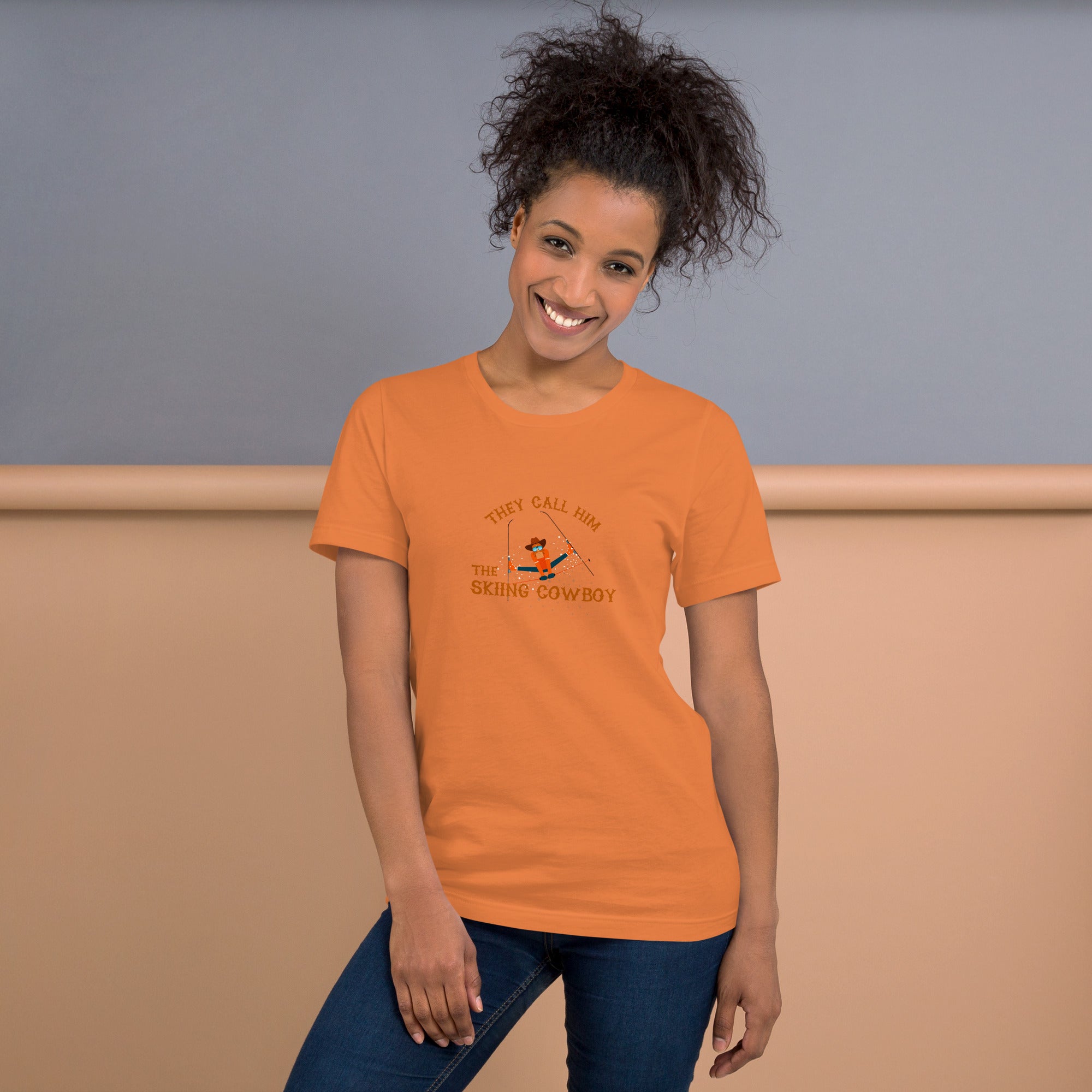 T-shirt en coton unisexe Hot Dogger sur couleurs vives
