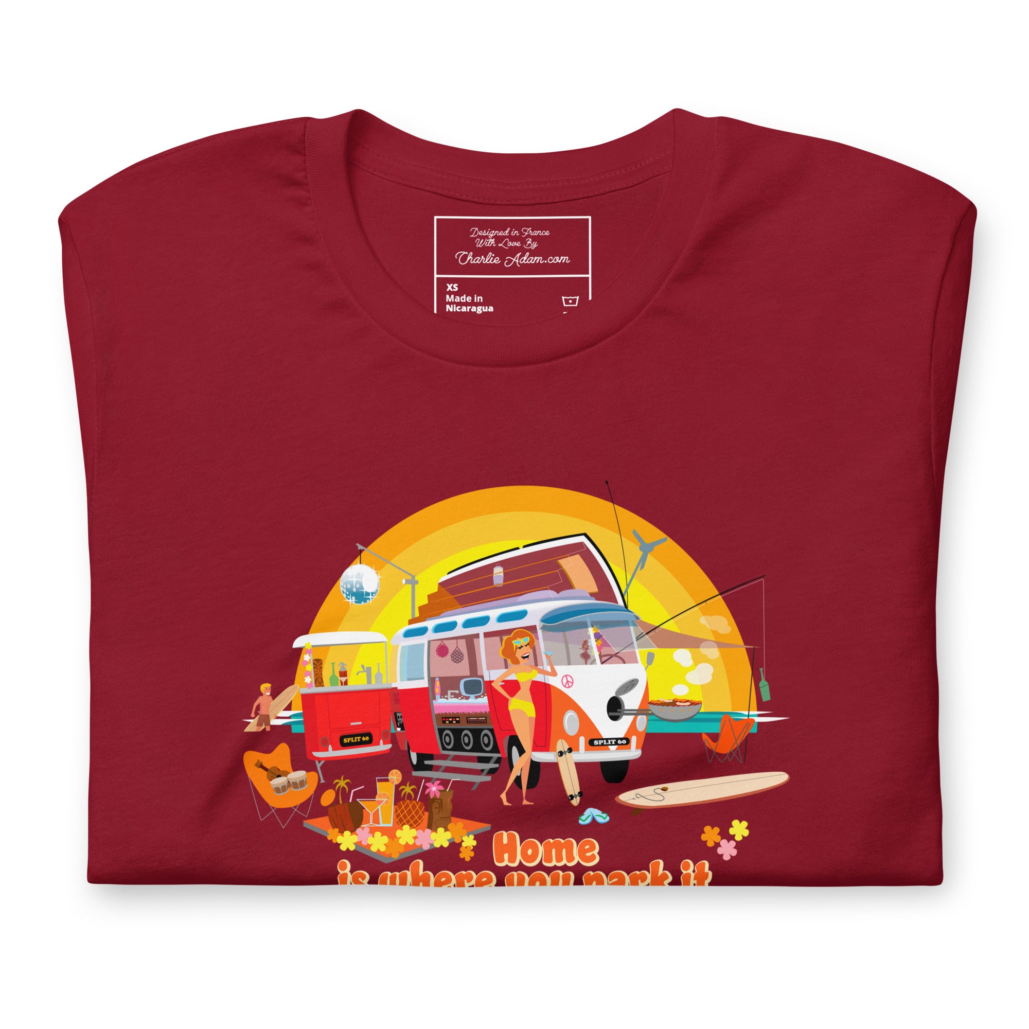Unisex cotton t-shirt Ultra Combi on dark colors