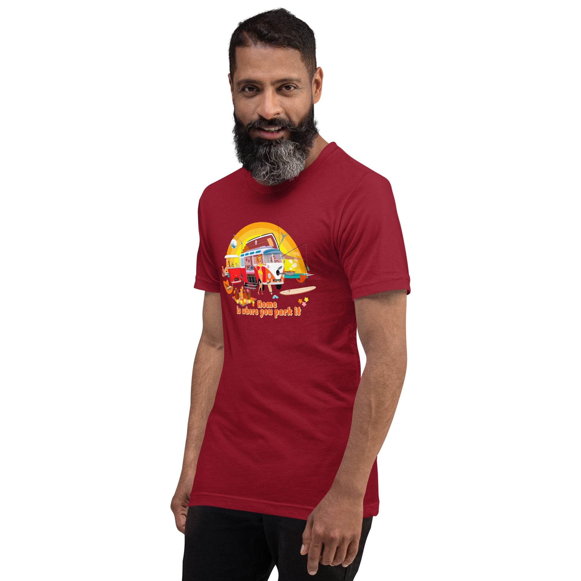 Unisex cotton t-shirt Ultra Combi on dark colors