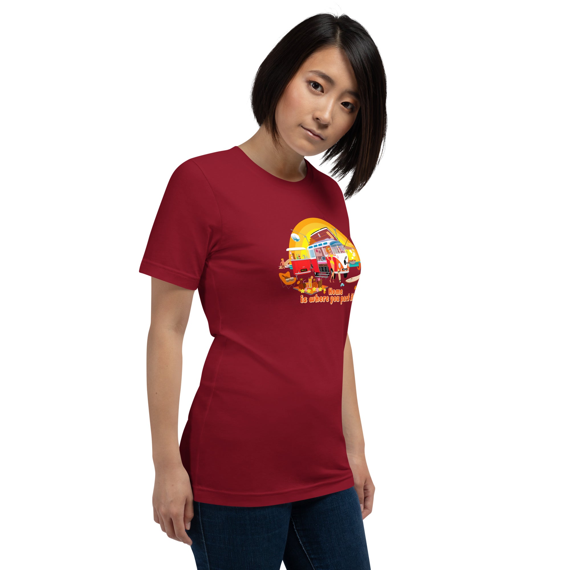 Unisex cotton t-shirt Ultra Combi on dark colors
