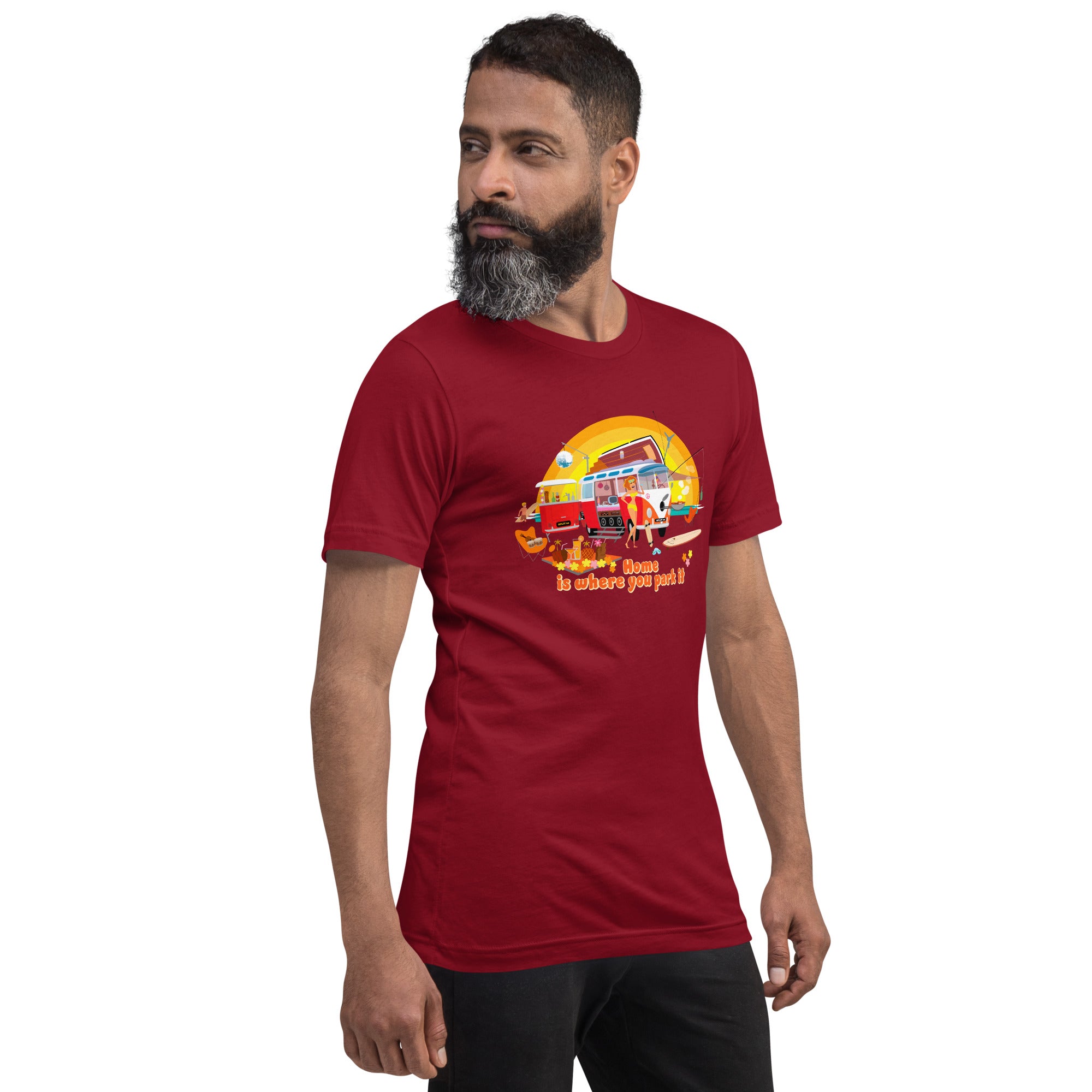 Unisex cotton t-shirt Ultra Combi on dark colors