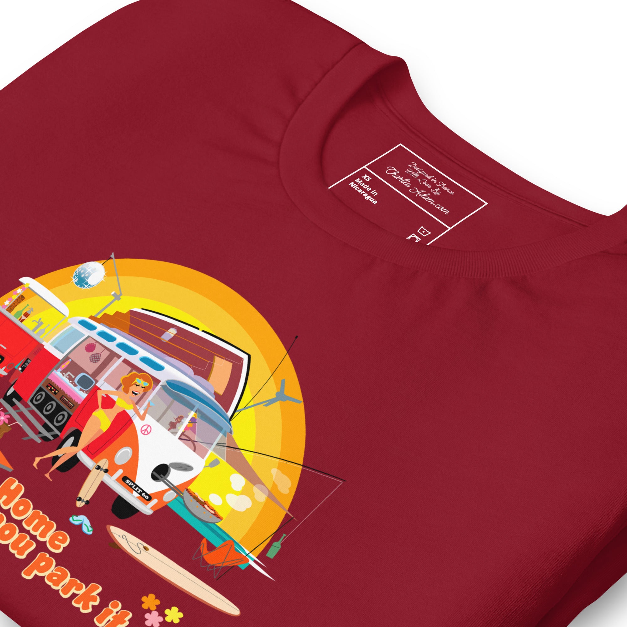 Unisex cotton t-shirt Ultra Combi on dark colors