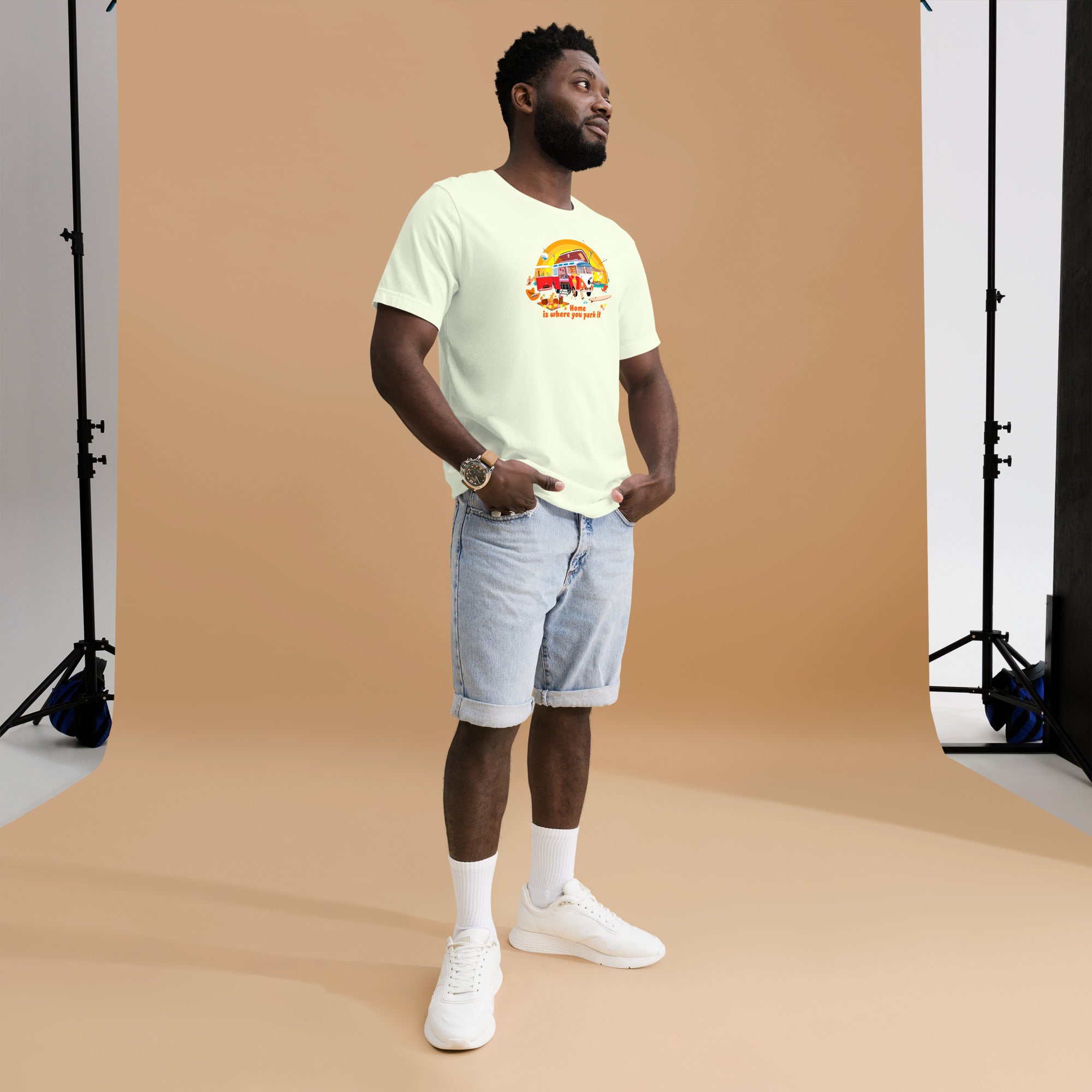 Unisex cotton t-shirt Ultra Combi on light colors