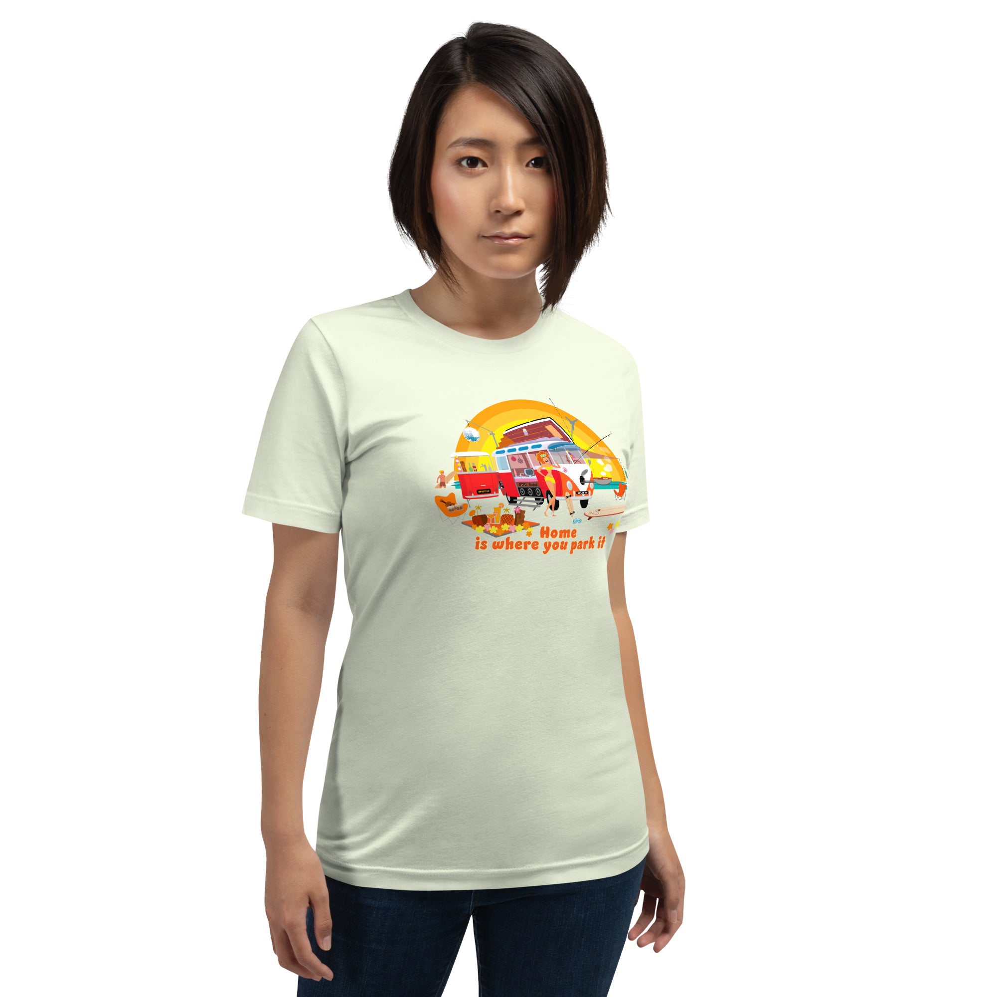 Unisex cotton t-shirt Ultra Combi on light colors