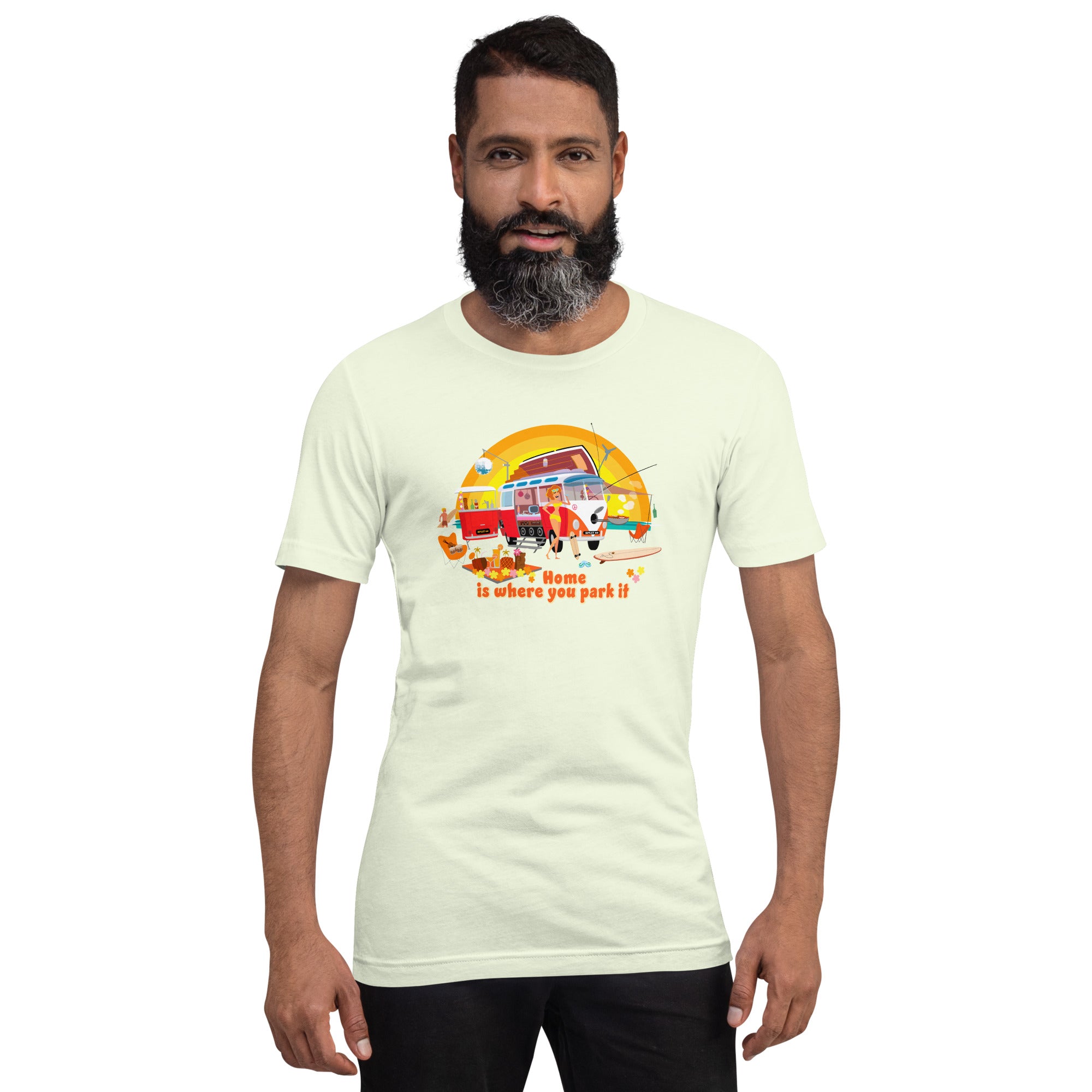 Unisex cotton t-shirt Ultra Combi on light colors