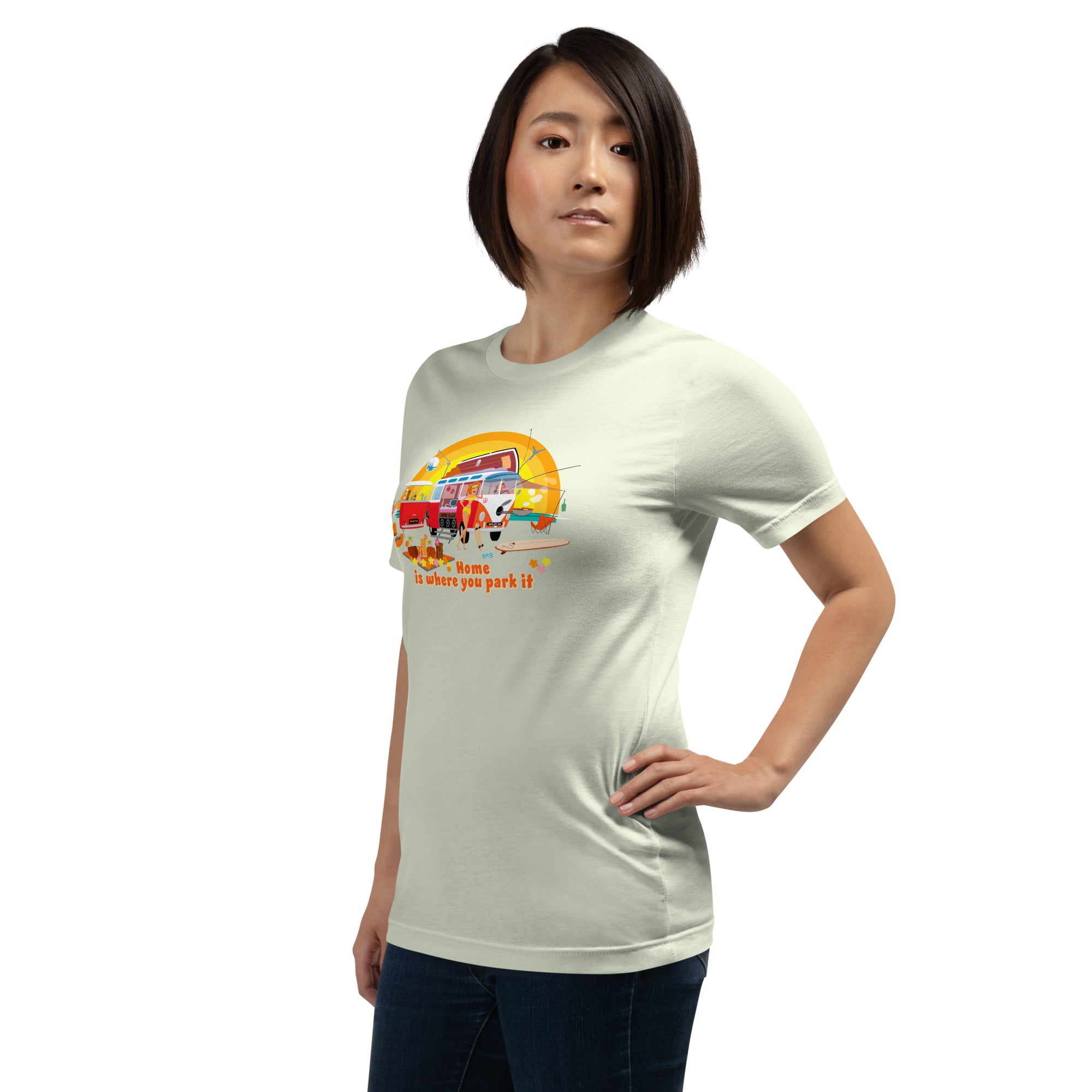 Unisex cotton t-shirt Ultra Combi on light colors