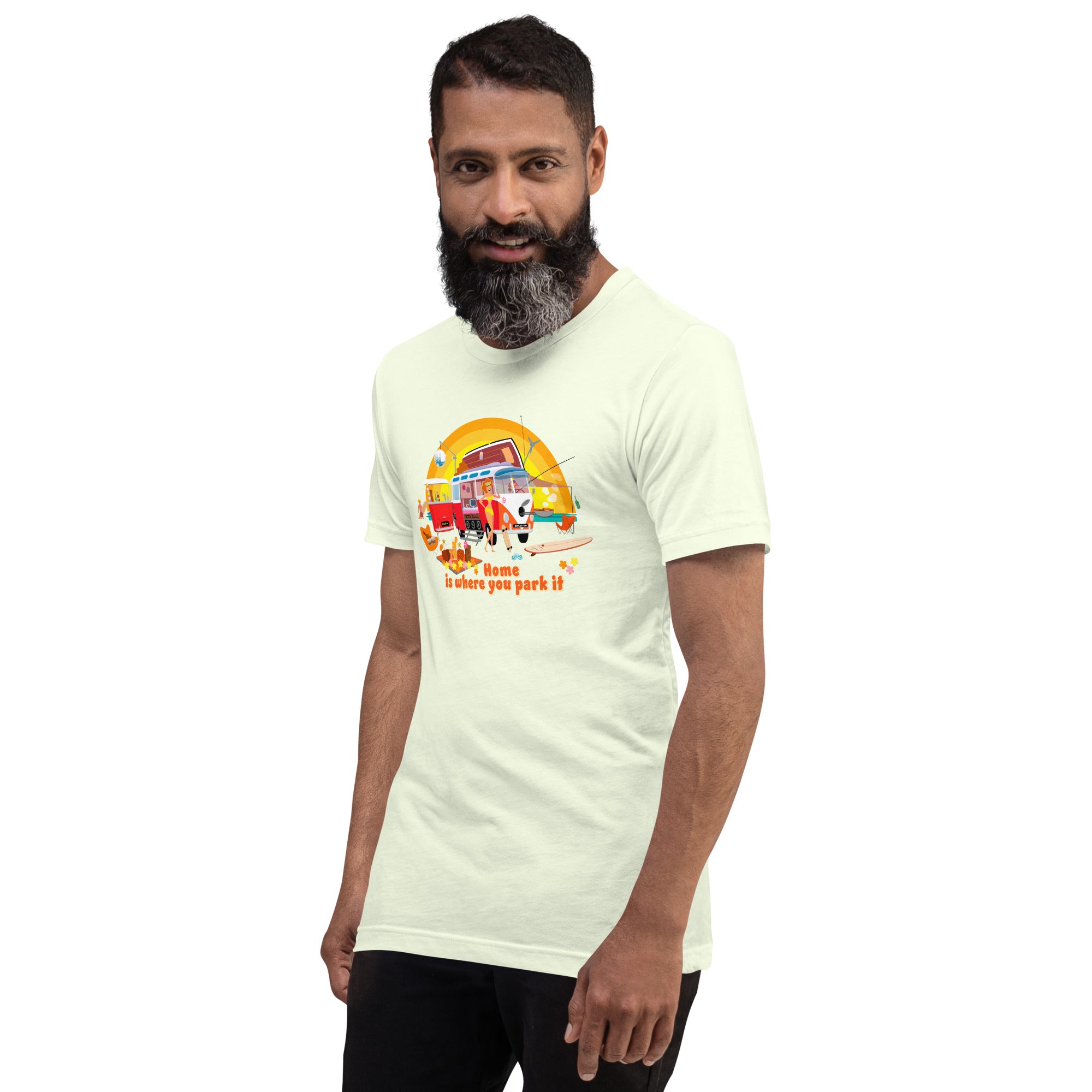 Unisex cotton t-shirt Ultra Combi on light colors