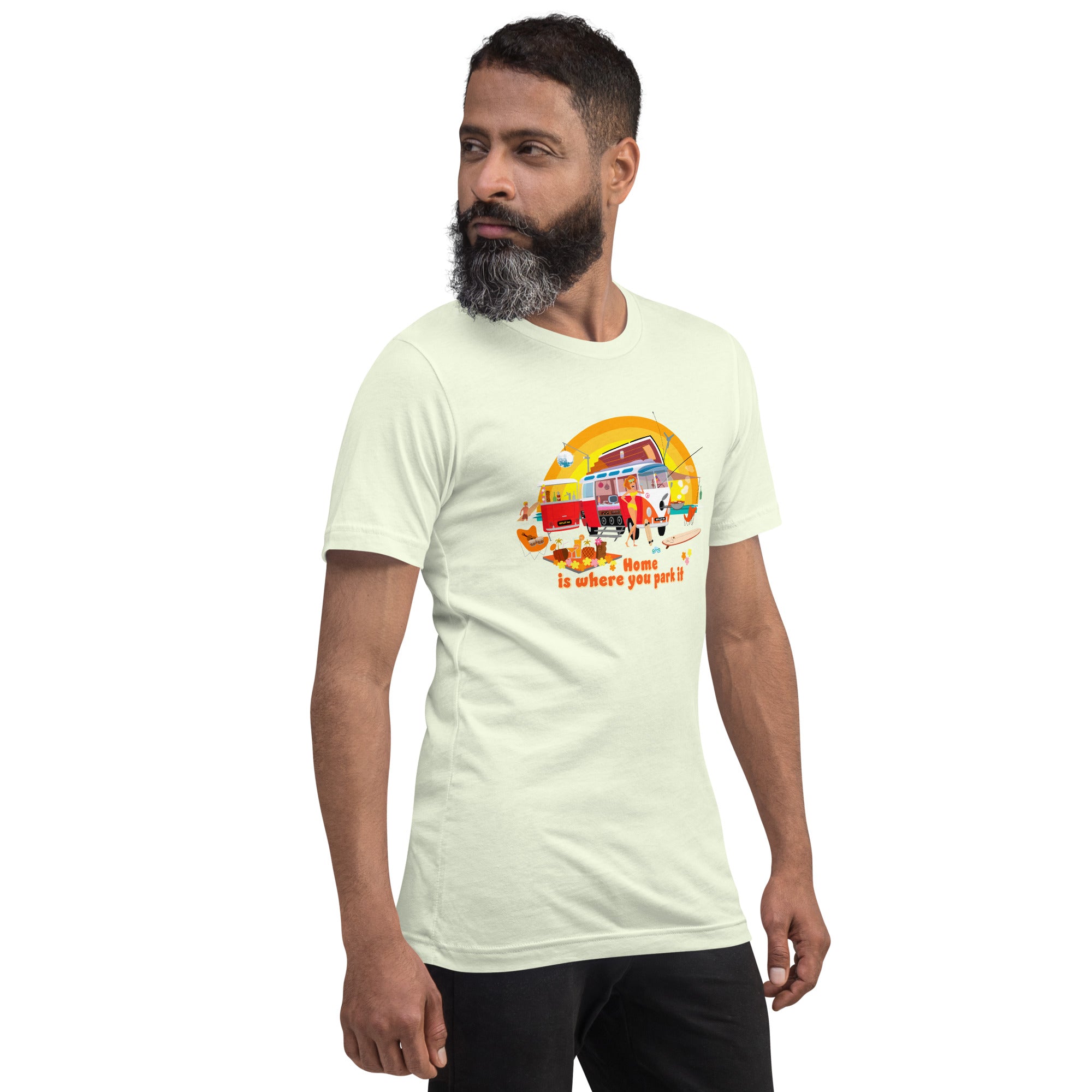 Unisex cotton t-shirt Ultra Combi on light colors
