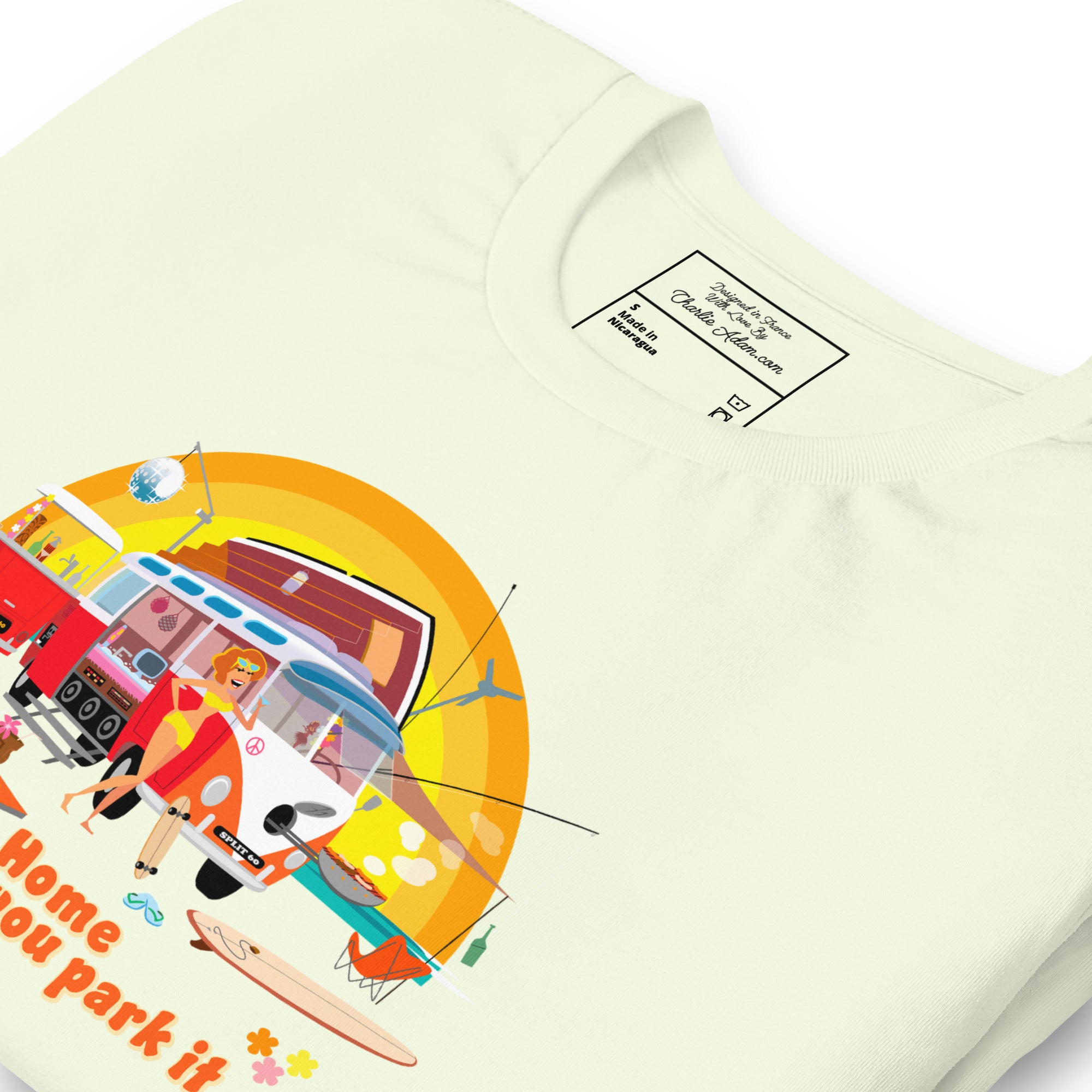 Unisex cotton t-shirt Ultra Combi on light colors