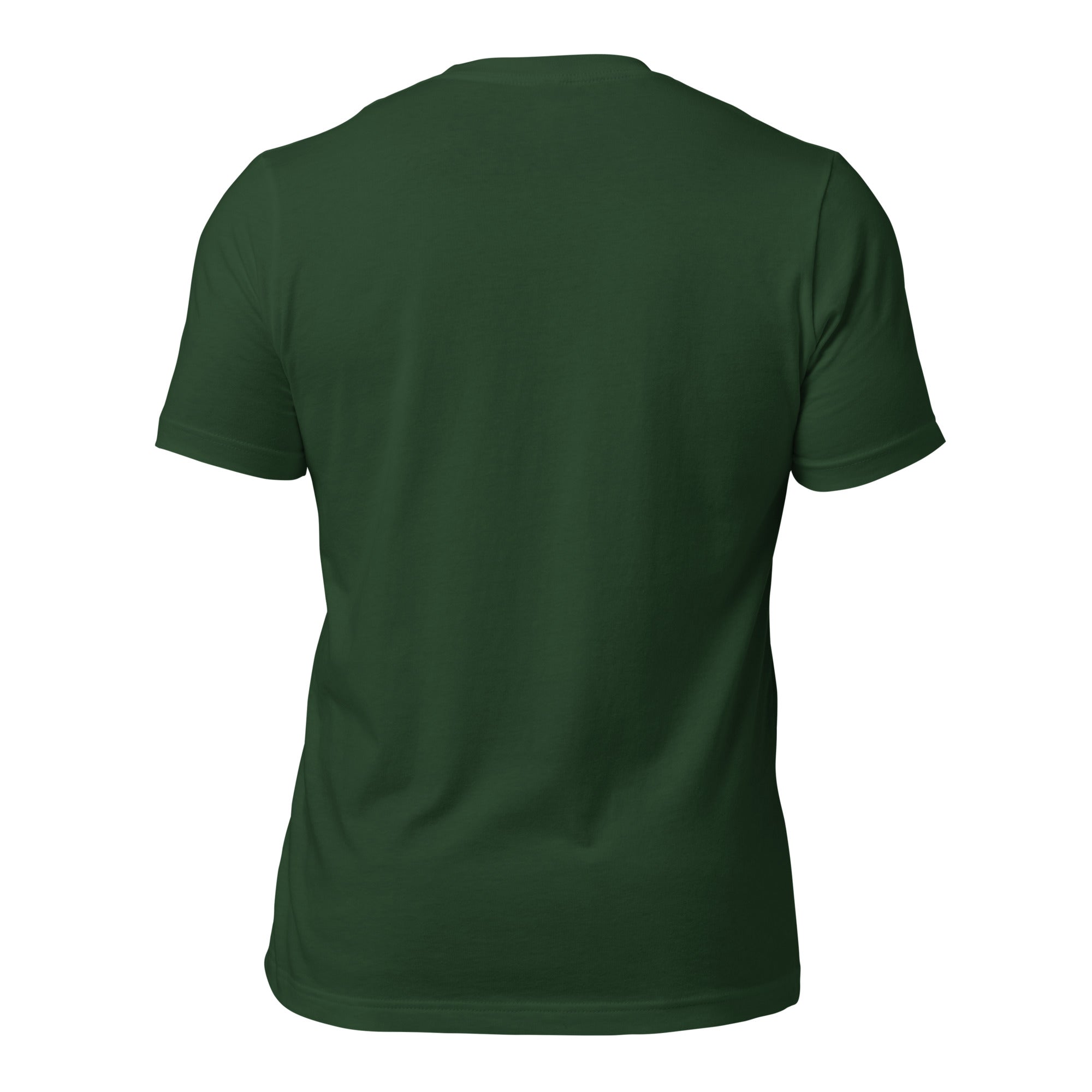 Unisex cotton t-shirt Keep The Sea Clean on greens