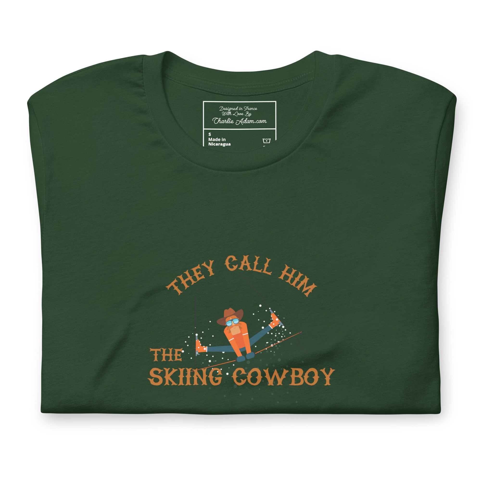 T-shirt en coton unisexe Hot Dogger sur couleurs foncées