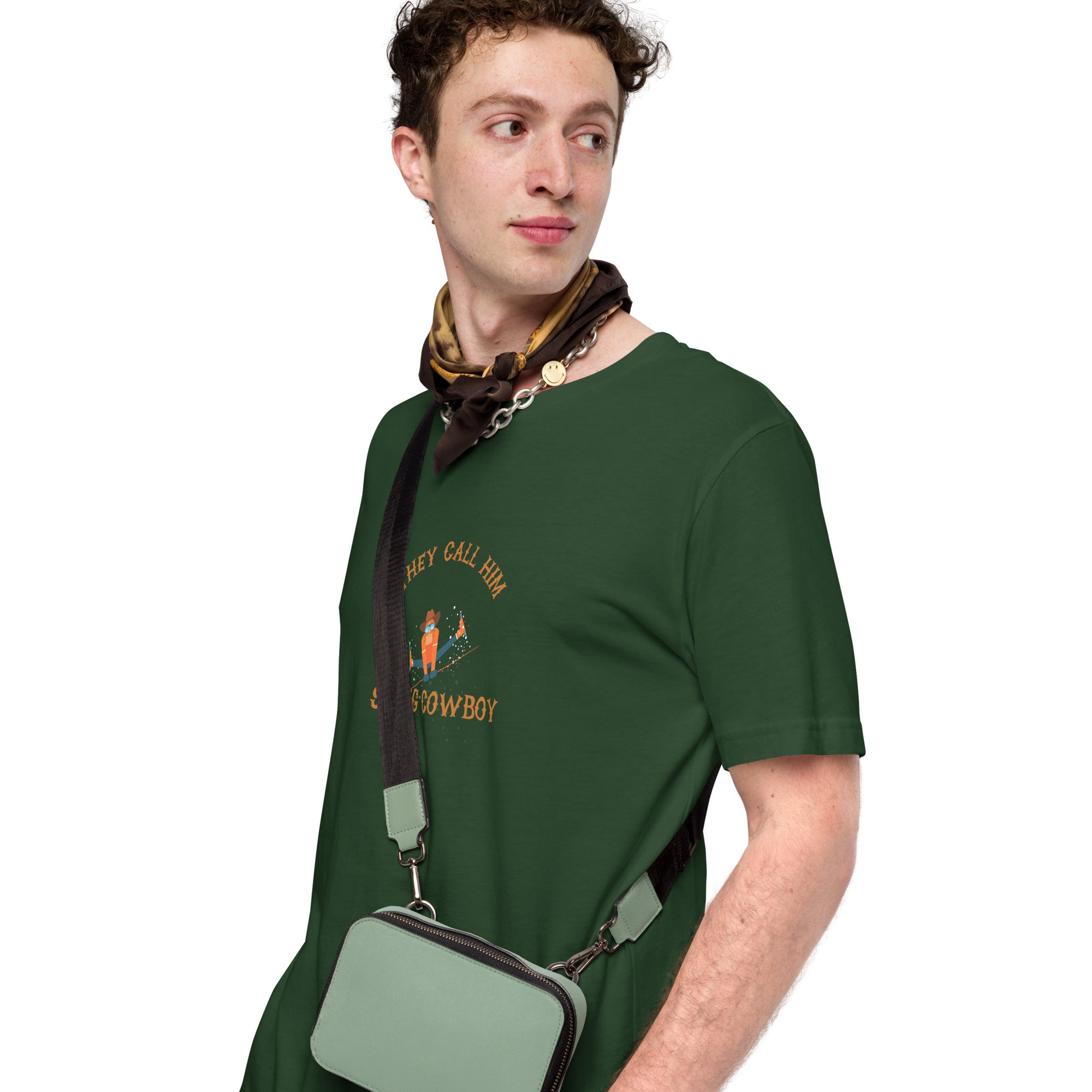 T-shirt en coton unisexe Hot Dogger sur couleurs foncées