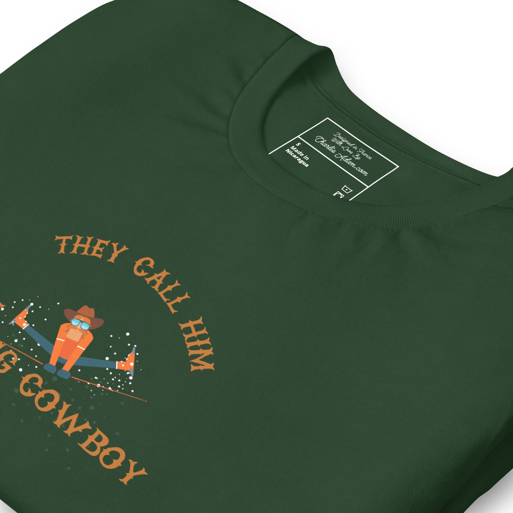 T-shirt en coton unisexe Hot Dogger sur couleurs foncées