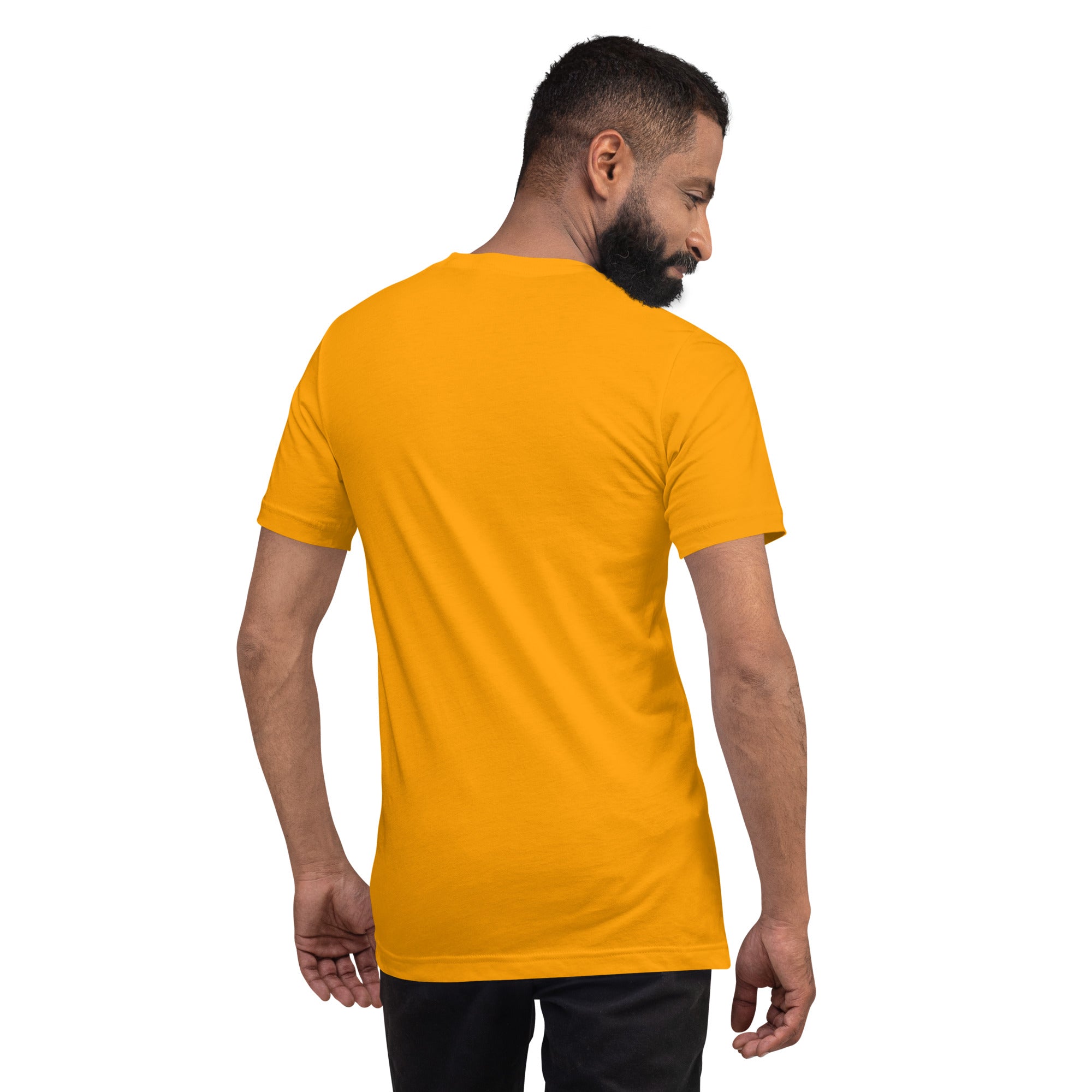Unisex cotton t-shirt Vintage Campers on bright colors