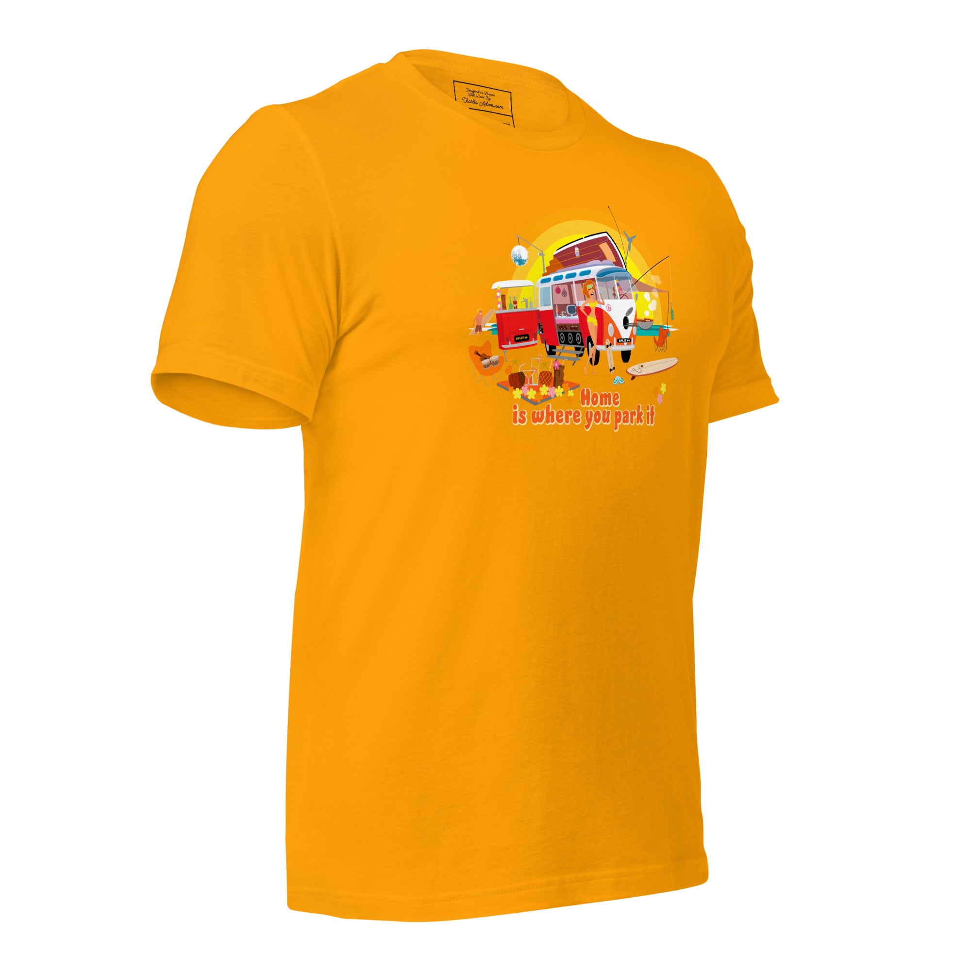 Unisex cotton t-shirt Ultra Combi on bright colors
