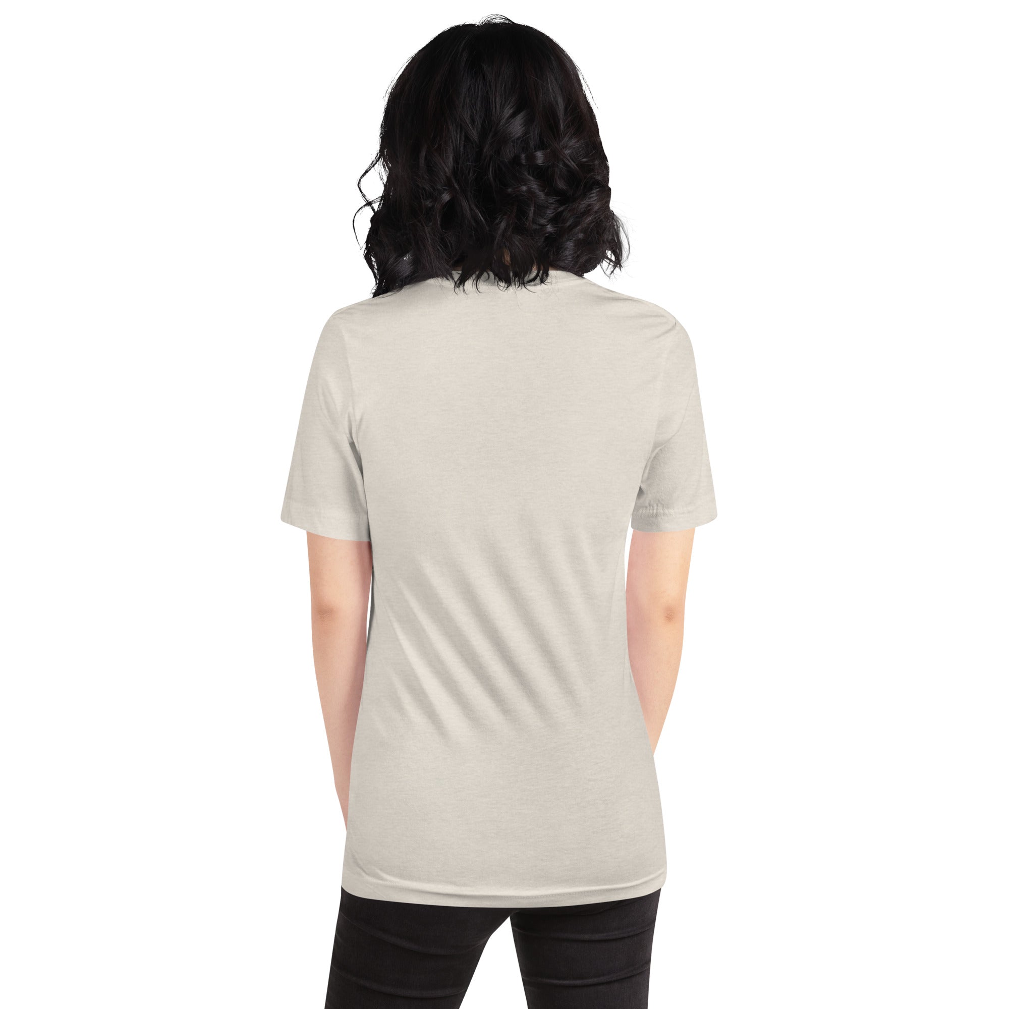 Unisex cotton t-shirt Sauvez les Bistrots, rejoignez l'Apéro on light heather colors