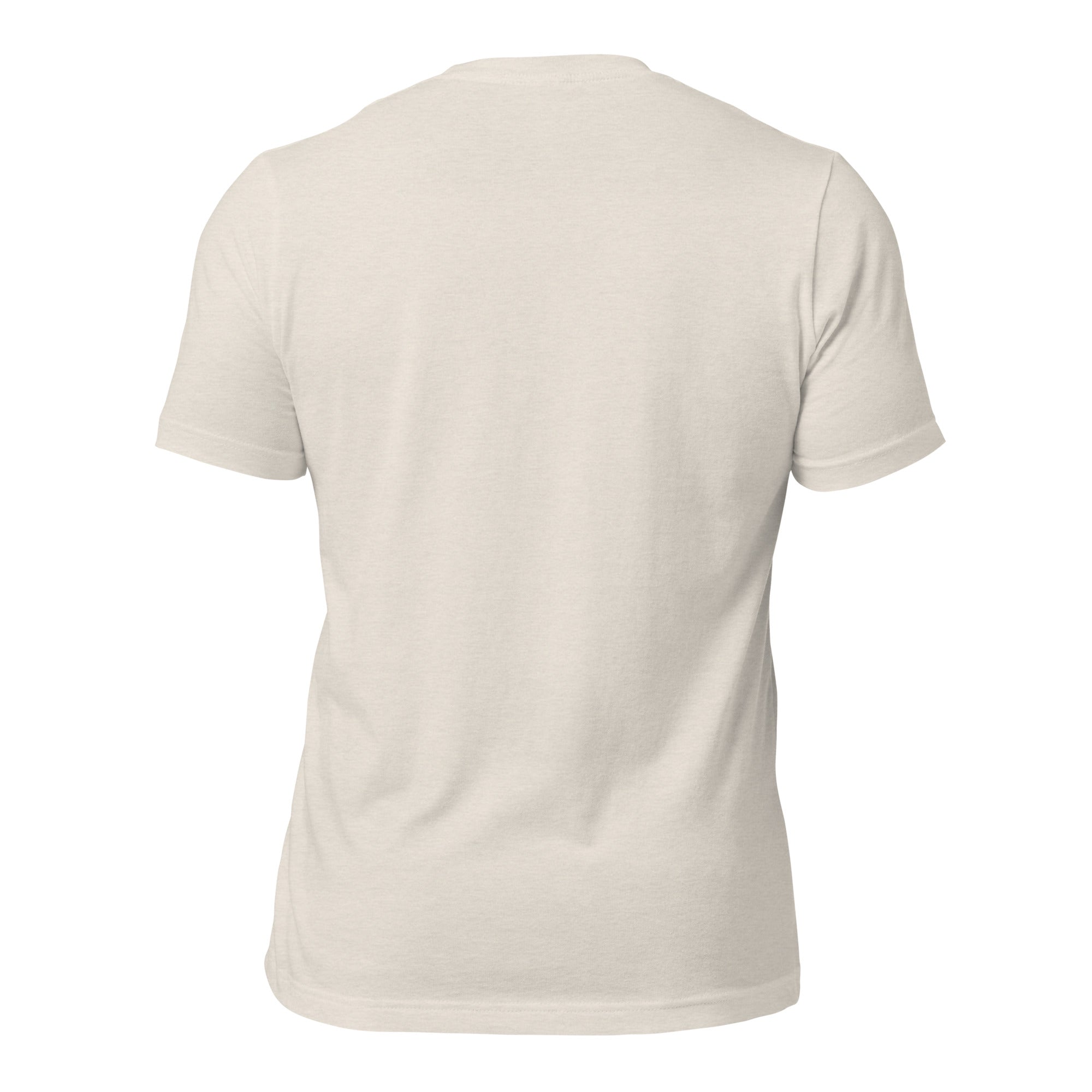 T-shirt en coton unisexe Square Vintage Campers sur couleurs chinées claires