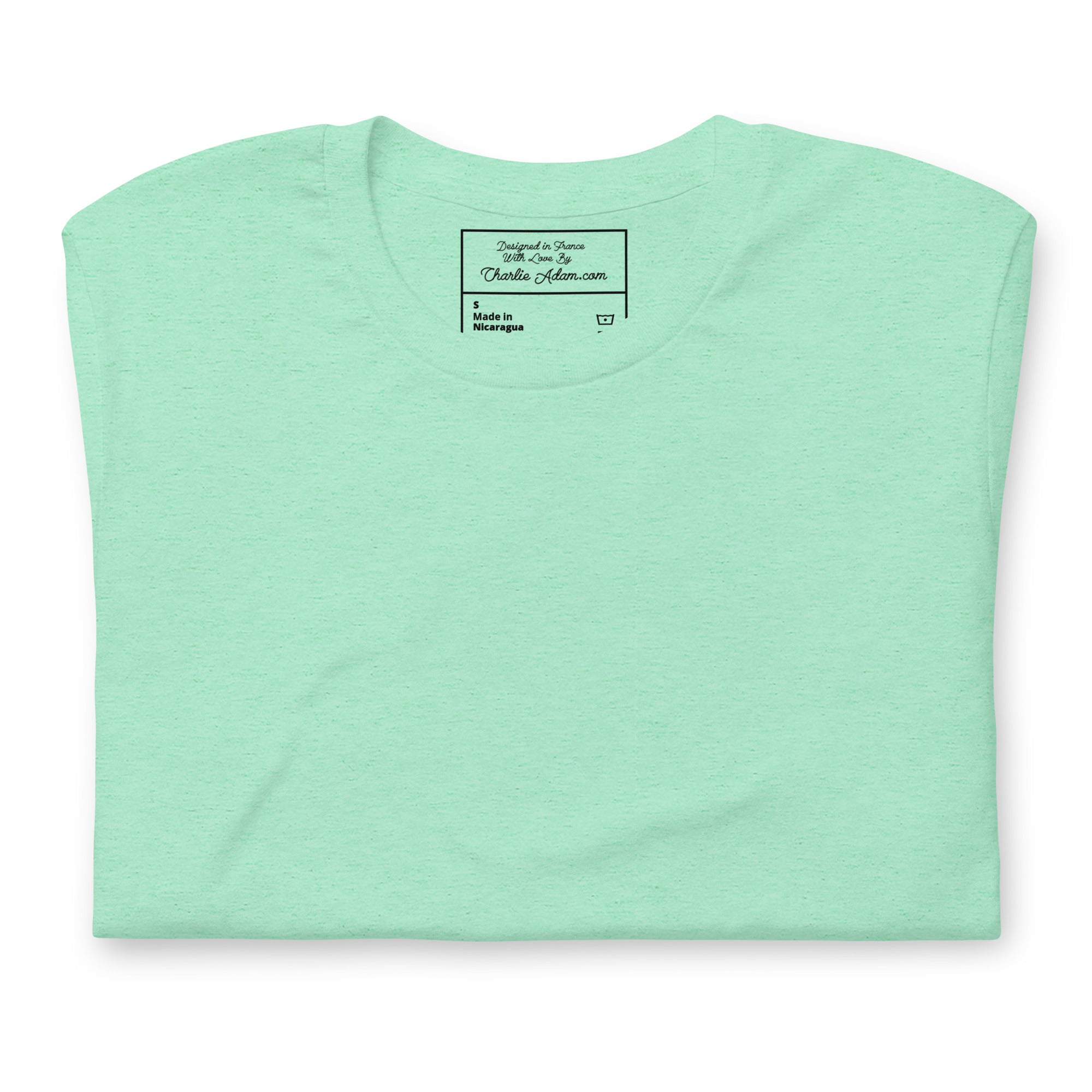 Unisex t-shirt Oh Bonne Mer 1 large printed pattern (back)