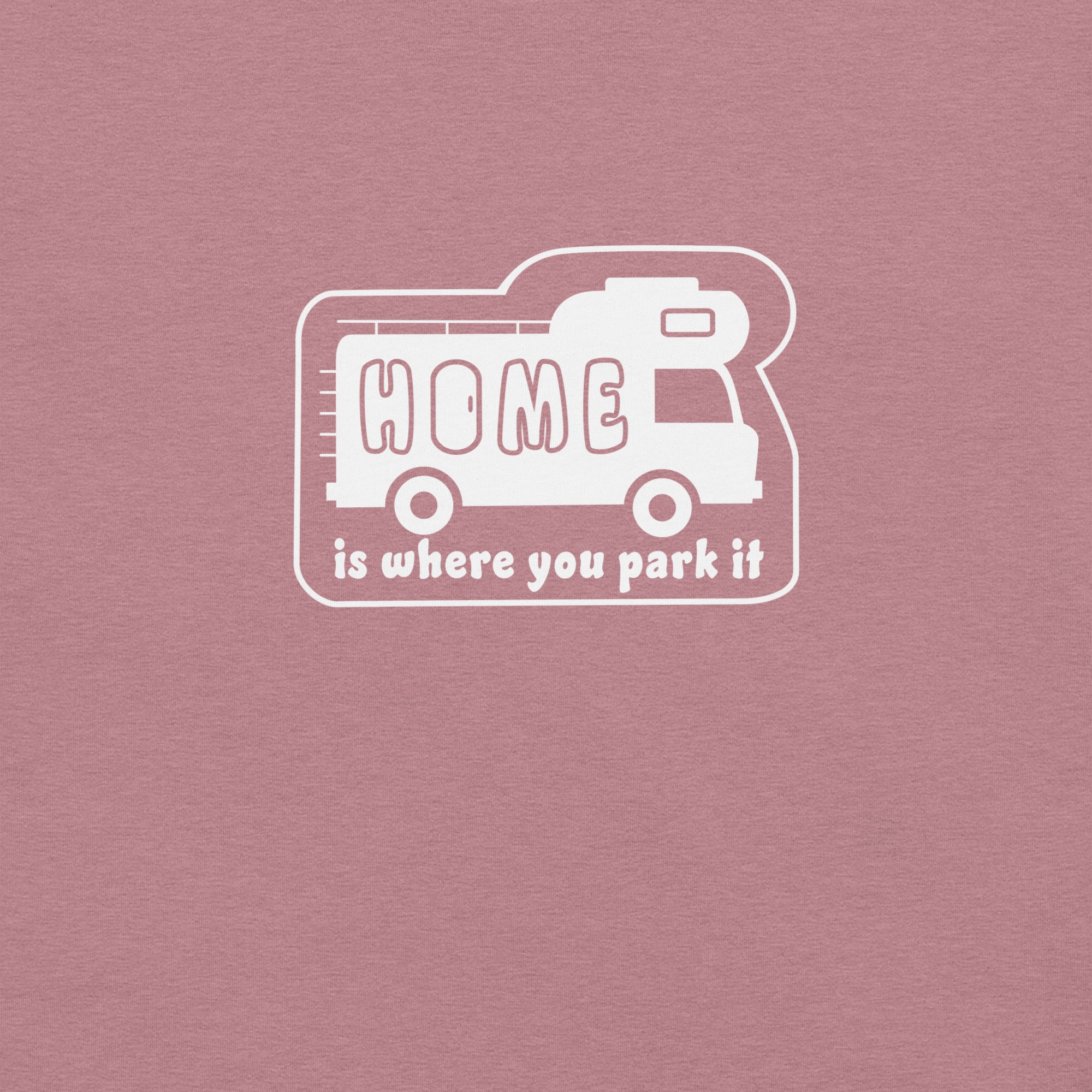 Unisex cotton t-shirt Bold Camper Van on bright heather colors