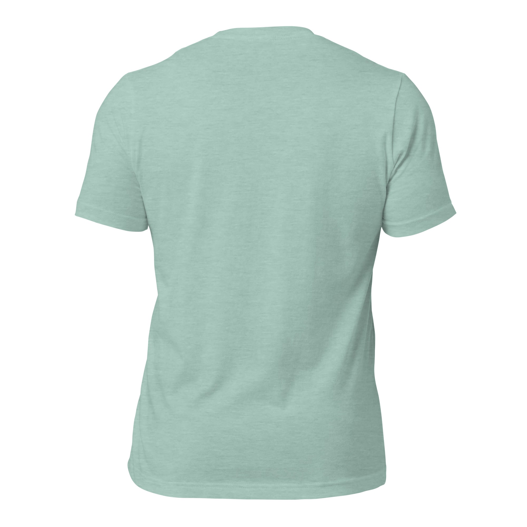 Unisex t-shirt Authentic Skiing Cowboy on heather colors
