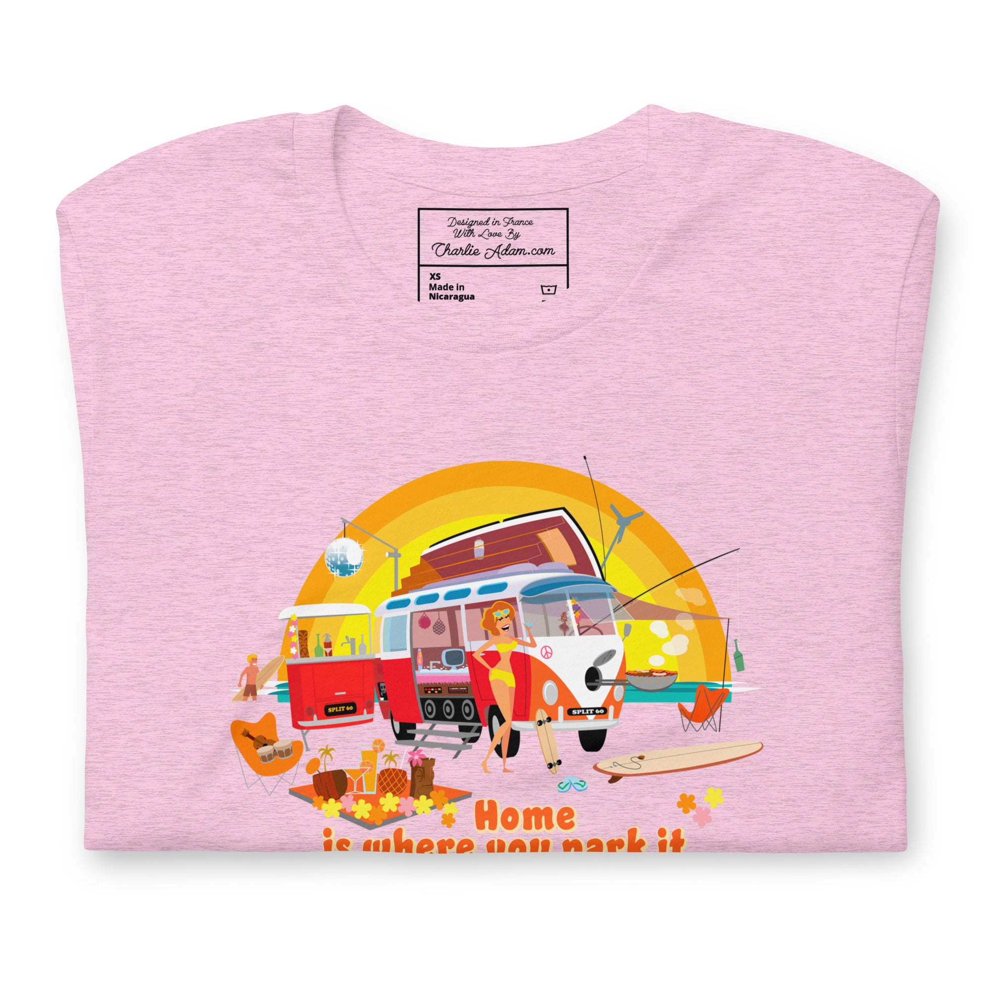 Unisex cotton t-shirt Ultra Combi on light heather colors