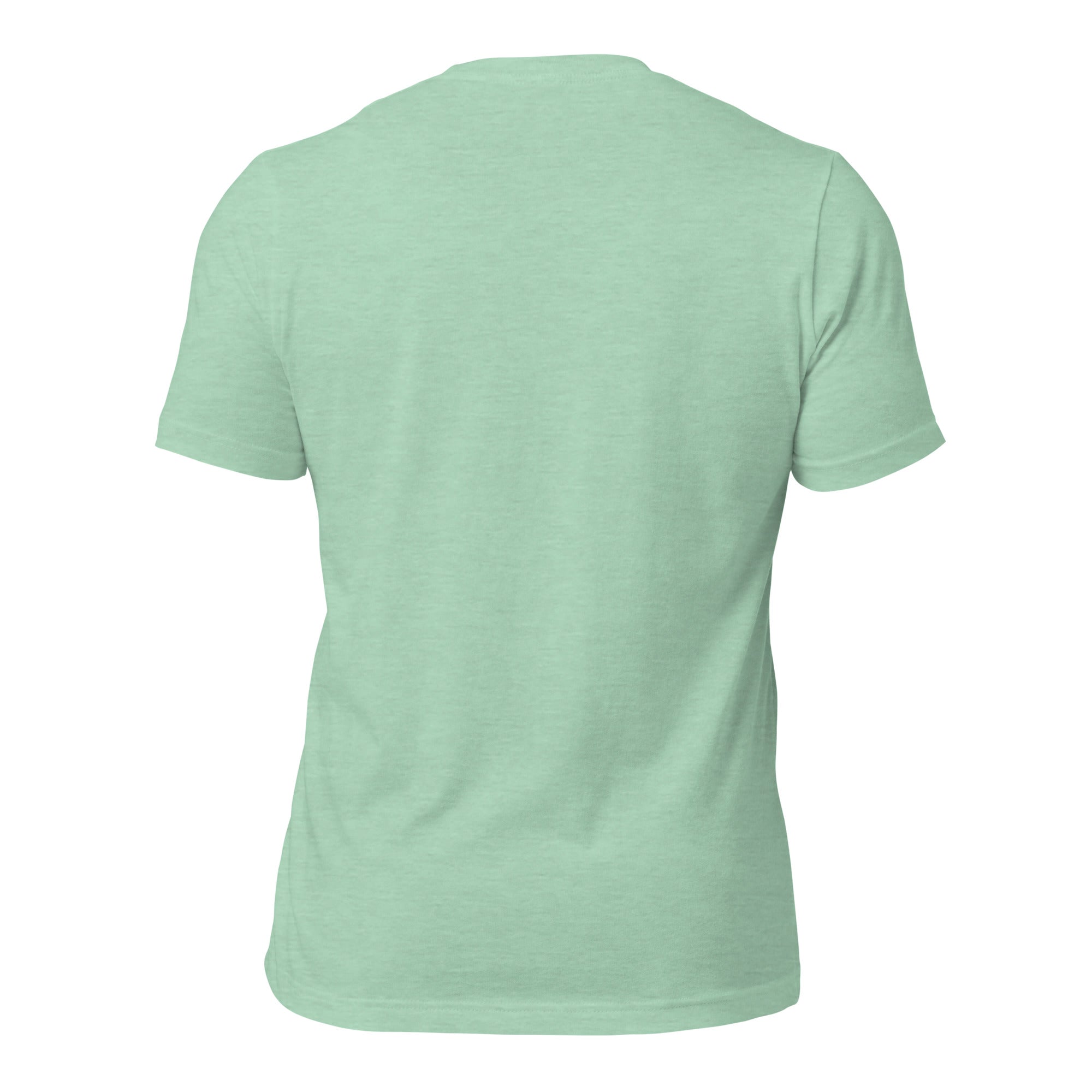 T-shirt en coton unisexe Square Vintage Campers sur couleurs chinées claires