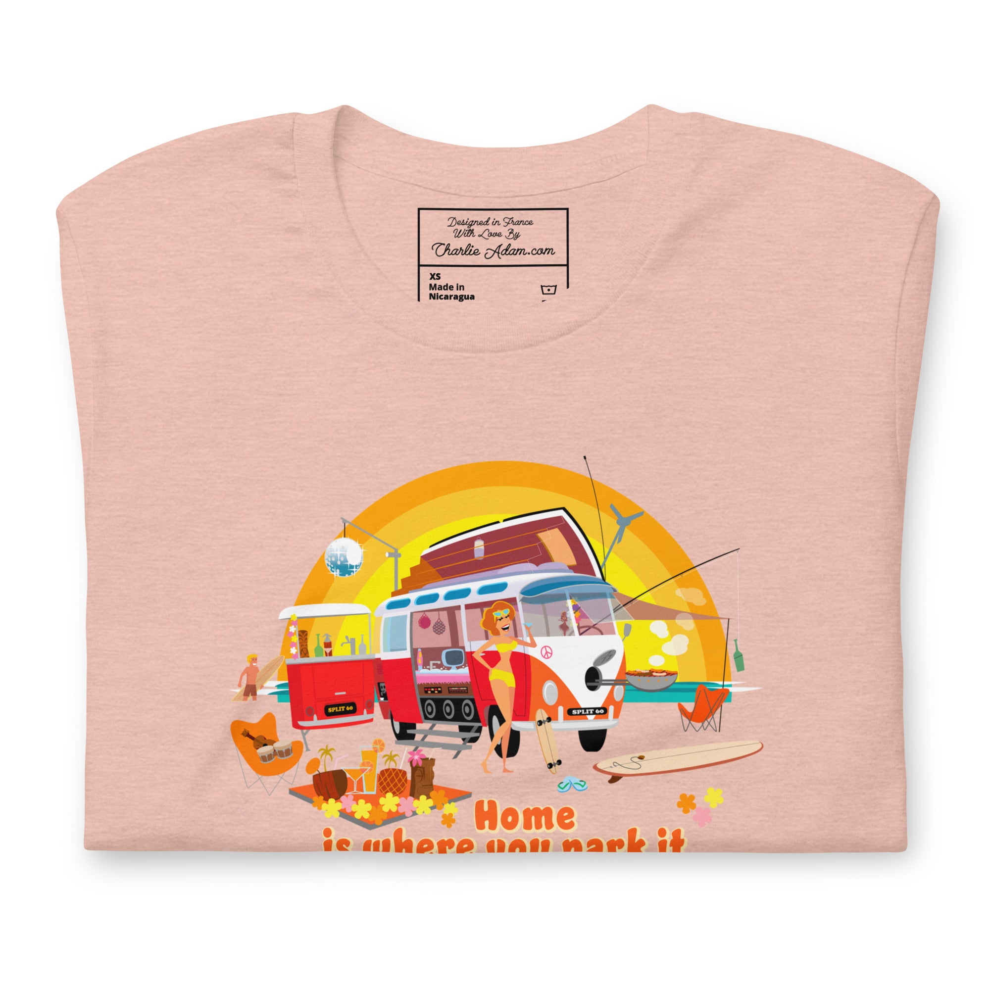 Unisex cotton t-shirt Ultra Combi on light heather colors