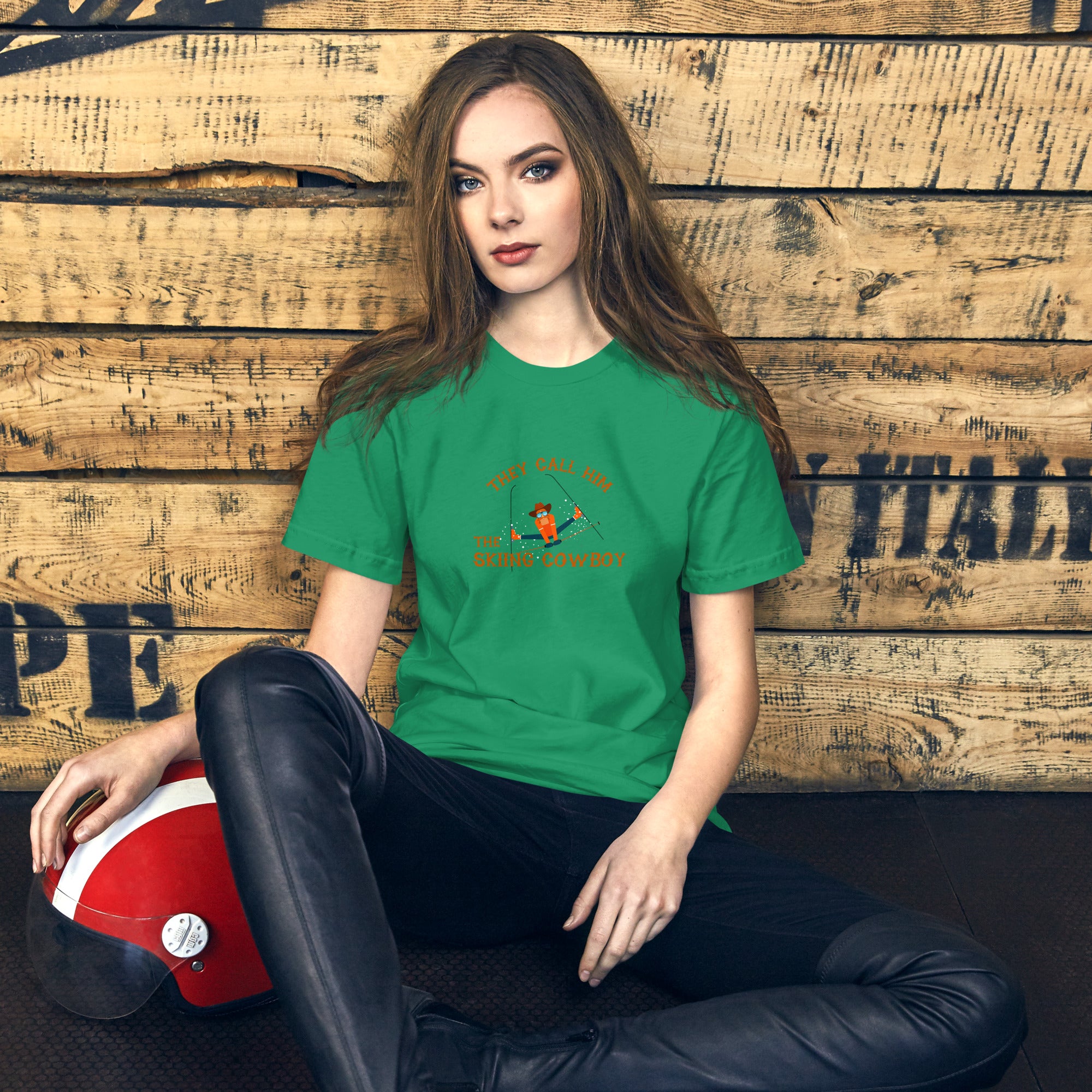 T-shirt en coton unisexe Hot Dogger sur couleurs foncées