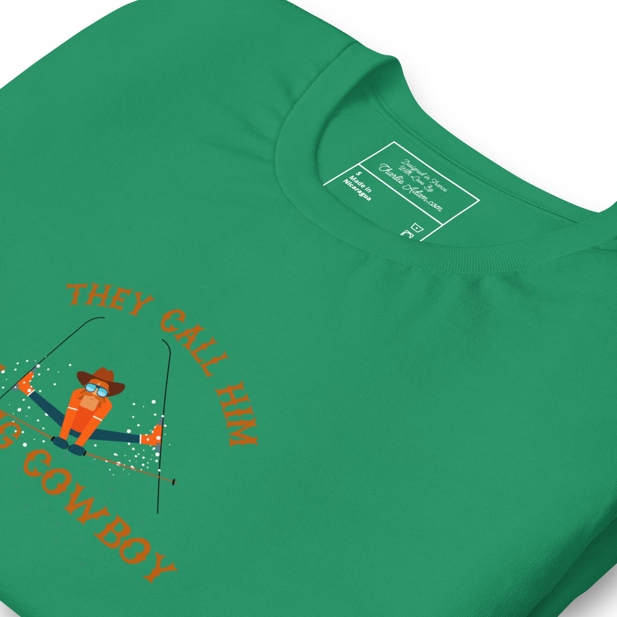 T-shirt en coton unisexe Hot Dogger sur couleurs foncées