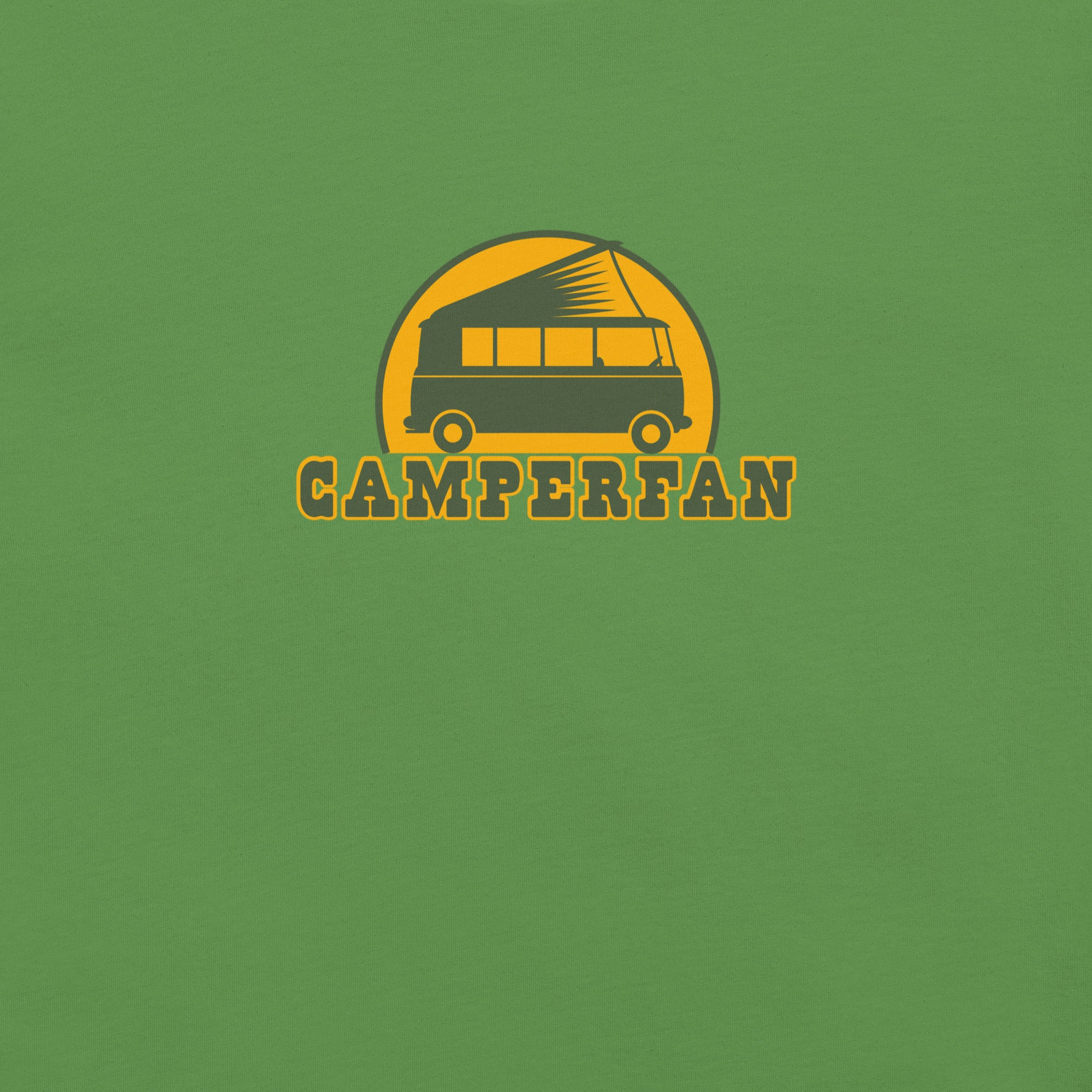 T-shirt en coton unisexe Camperfan sur verts