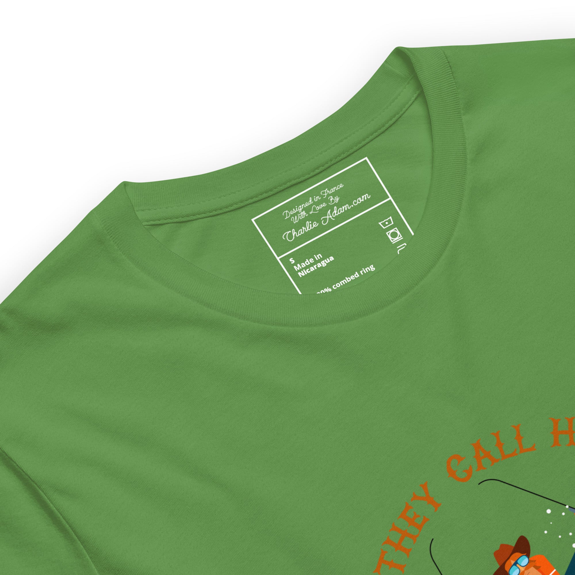 T-shirt en coton unisexe Hot Dogger sur couleurs foncées