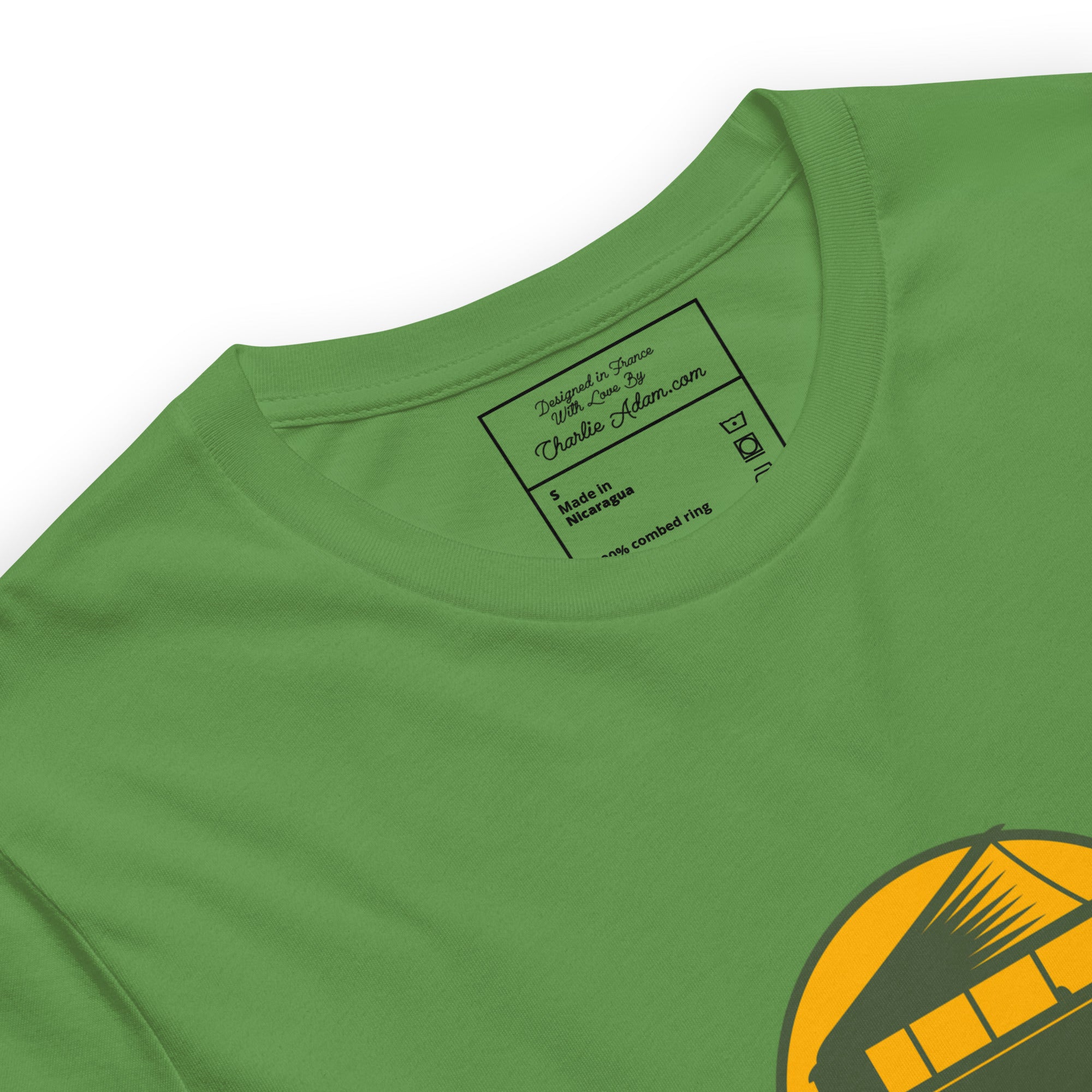 T-shirt en coton unisexe Camperfan sur verts