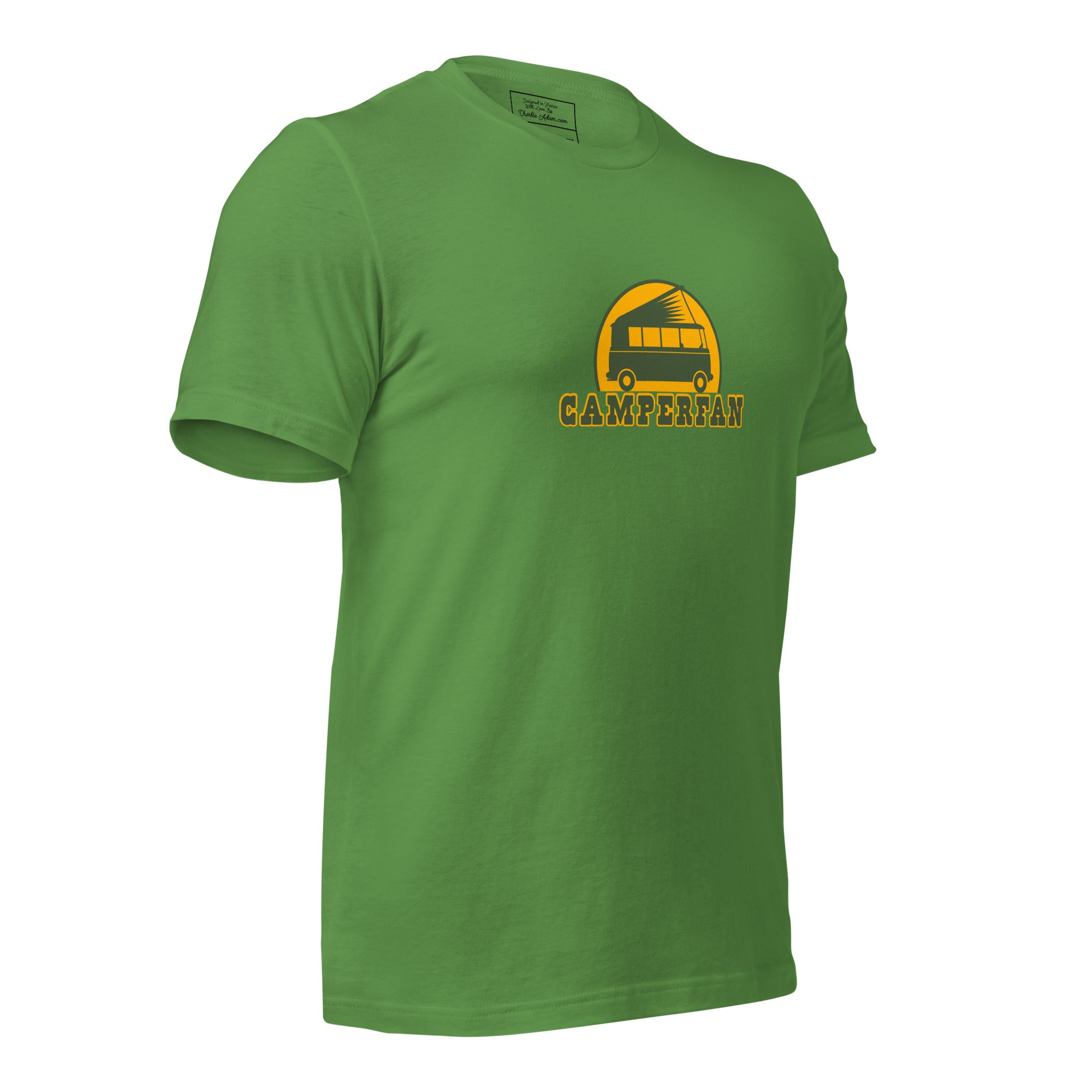 T-shirt en coton unisexe Camperfan sur verts