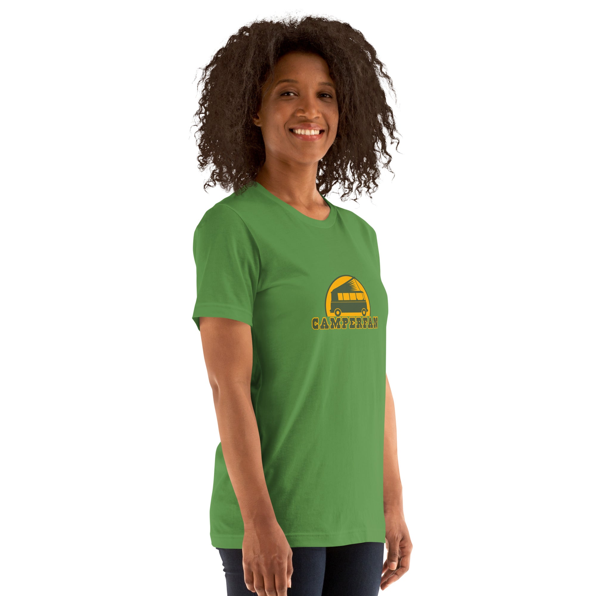 T-shirt en coton unisexe Camperfan sur verts