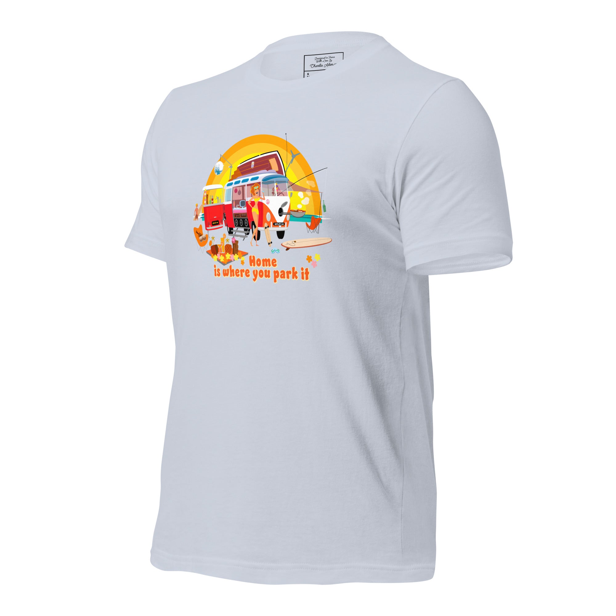 Unisex cotton t-shirt Ultra Combi on light colors