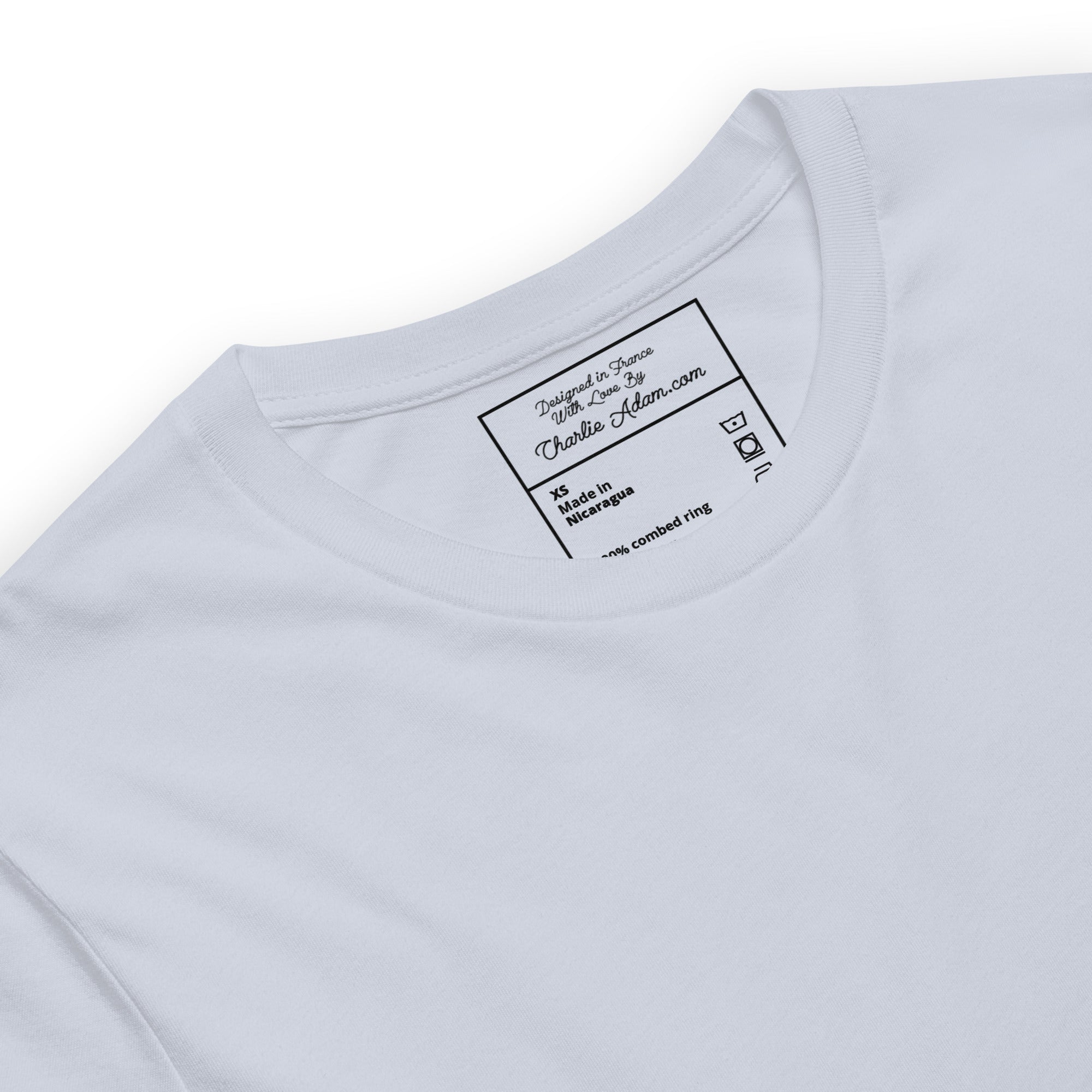 Unisex t-shirt Oh Bonne Mer 1 large printed pattern (back)