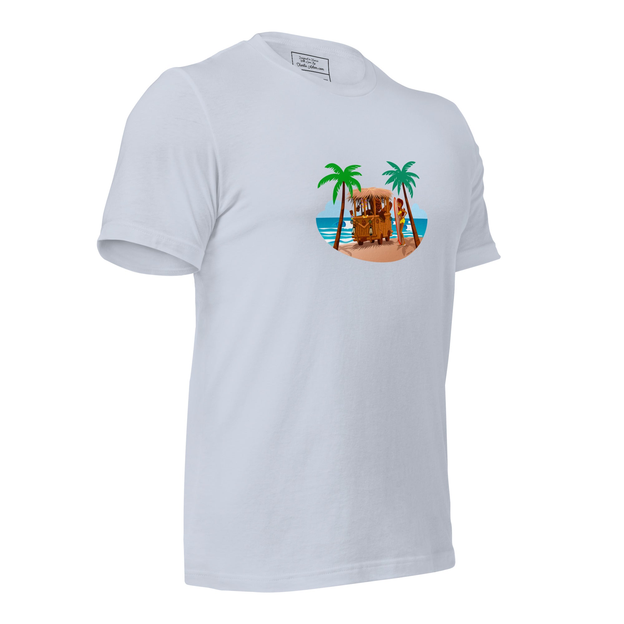 Unisex t-shirt Tiki Kombi on light colors