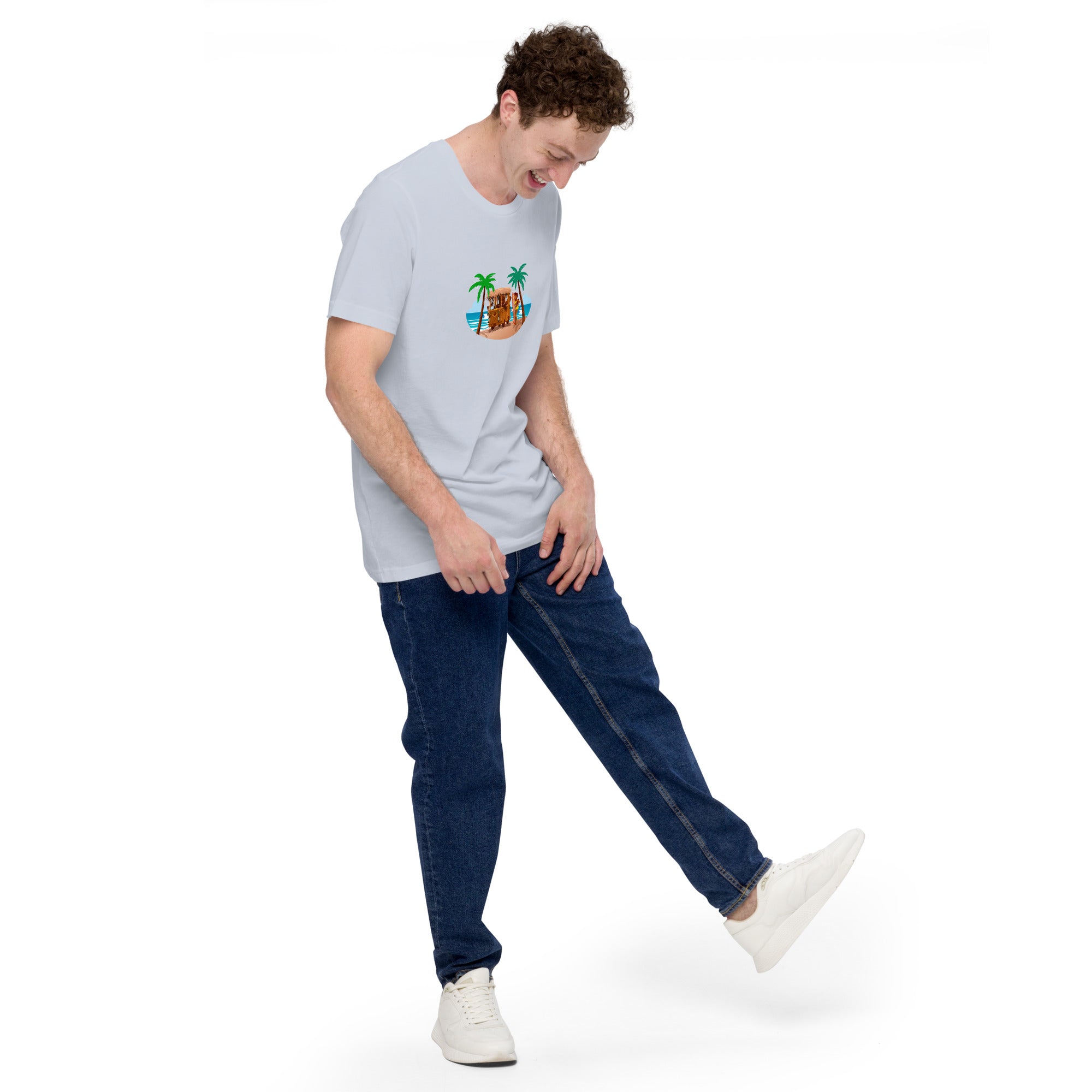 Unisex t-shirt Tiki Kombi on light colors