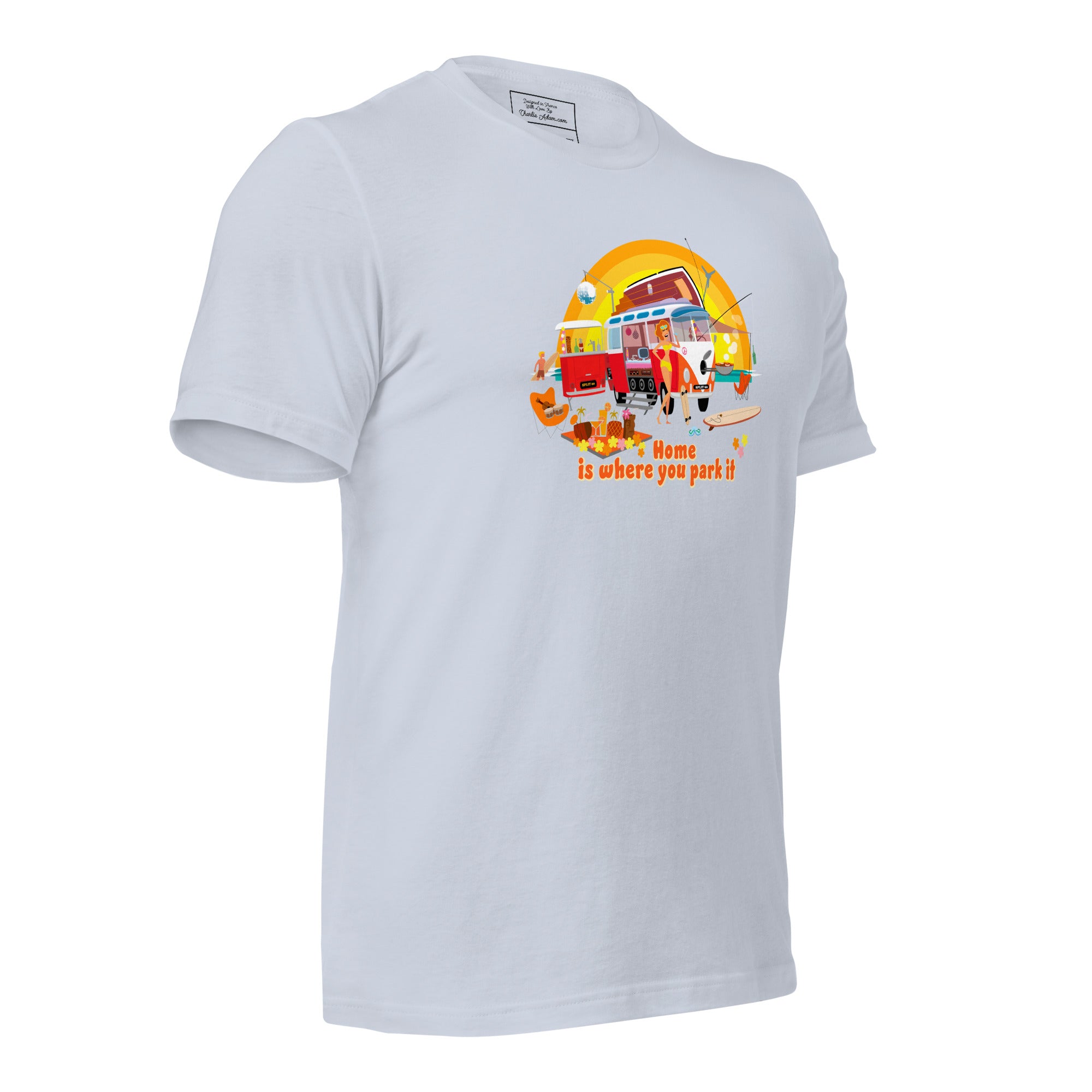 Unisex cotton t-shirt Ultra Combi on light colors