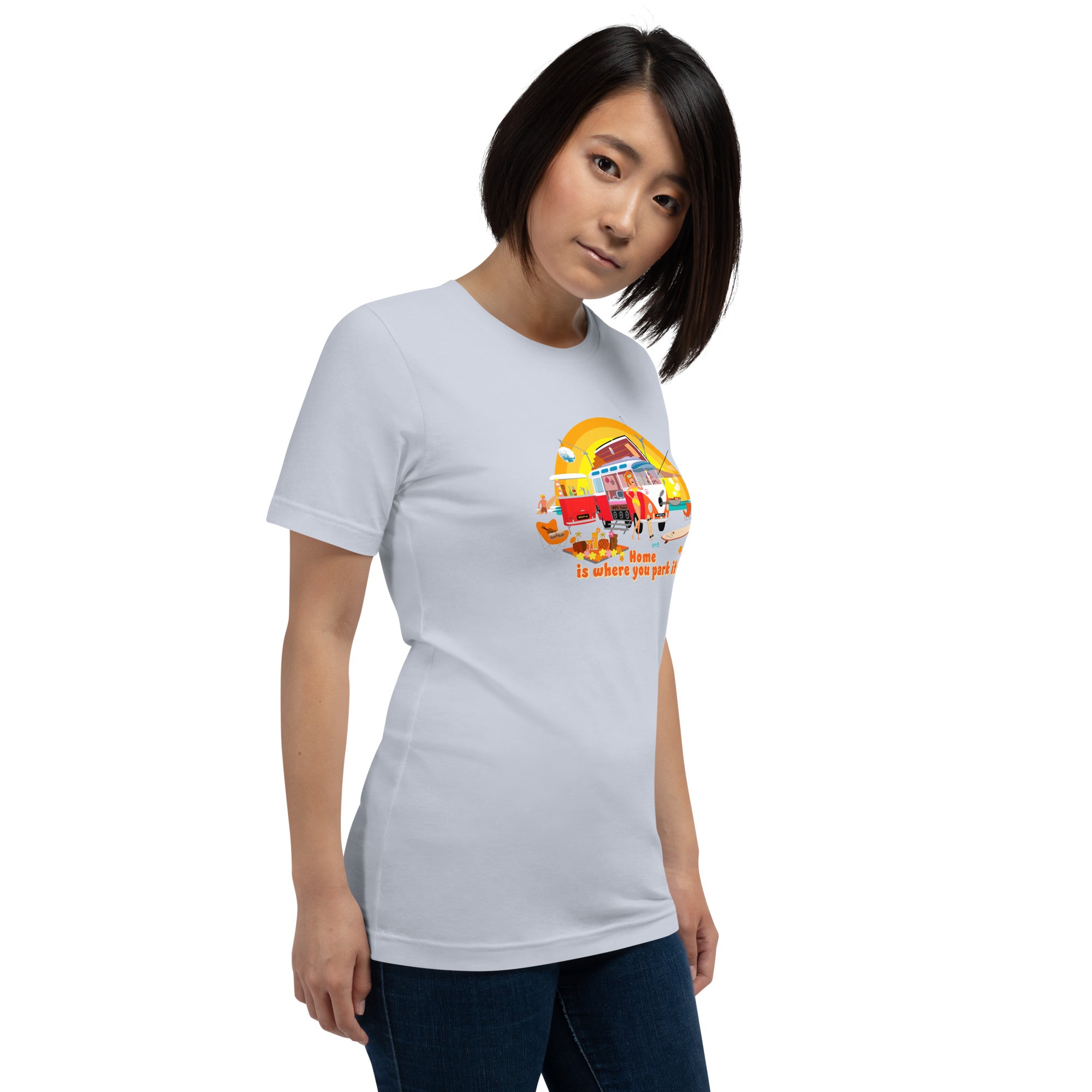 Unisex cotton t-shirt Ultra Combi on light colors