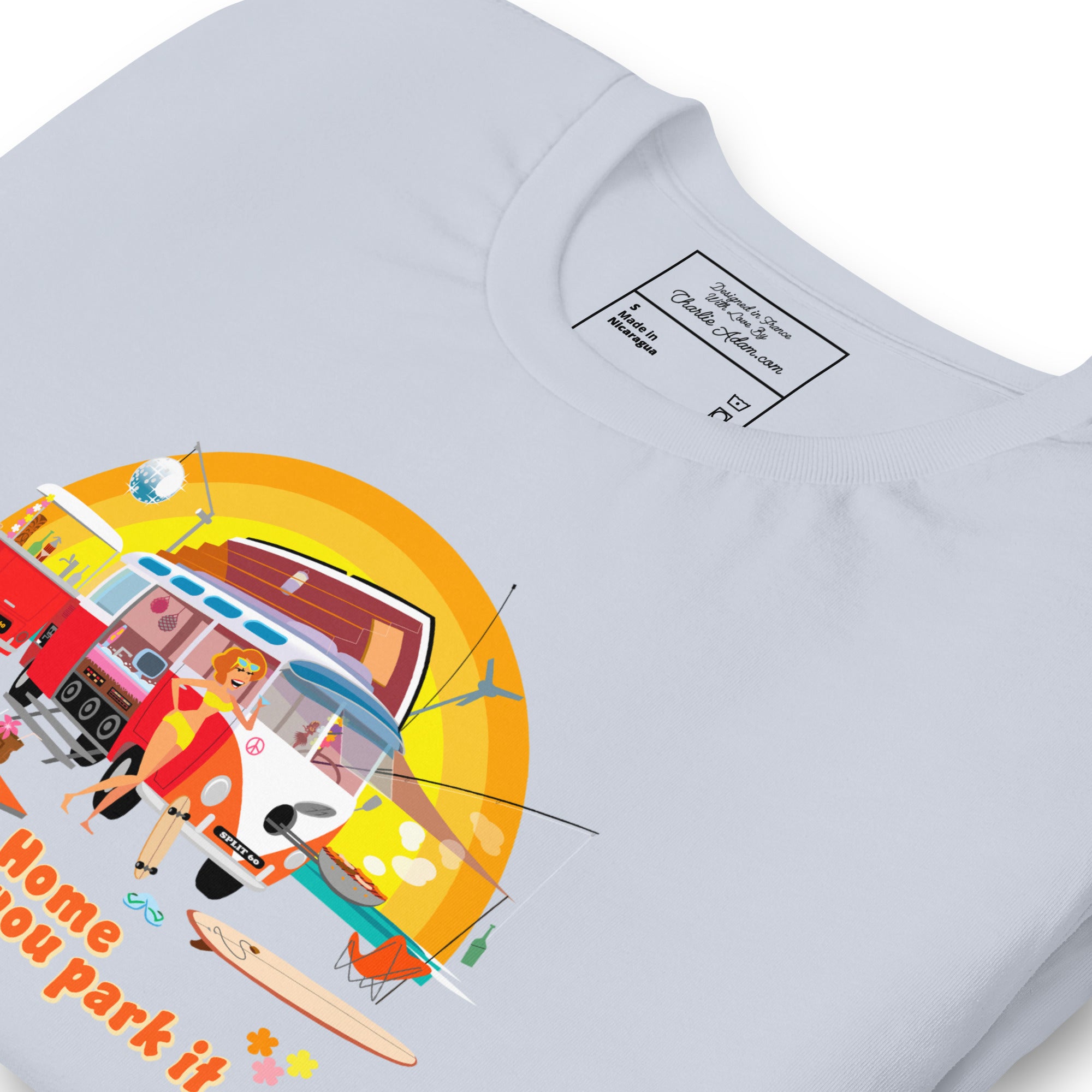 Unisex cotton t-shirt Ultra Combi on light colors