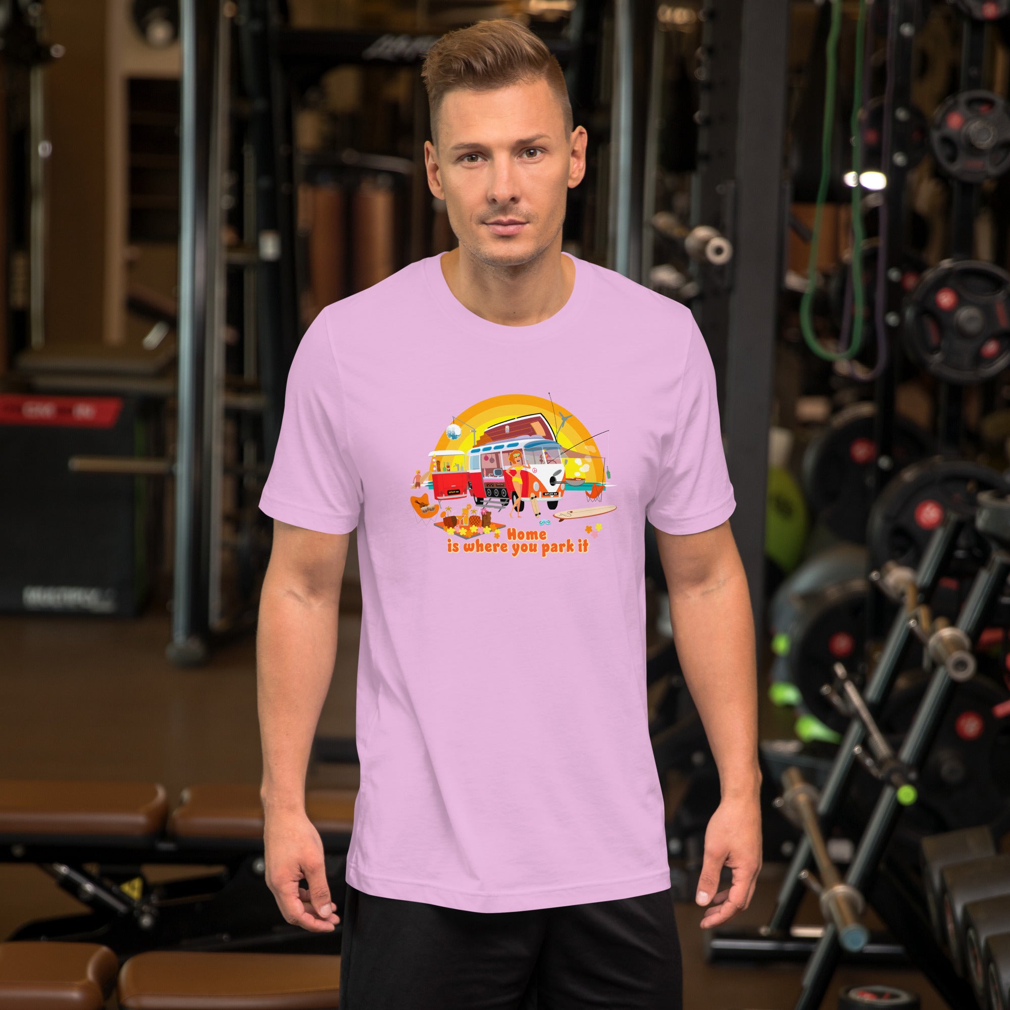 Unisex cotton t-shirt Ultra Combi on light colors