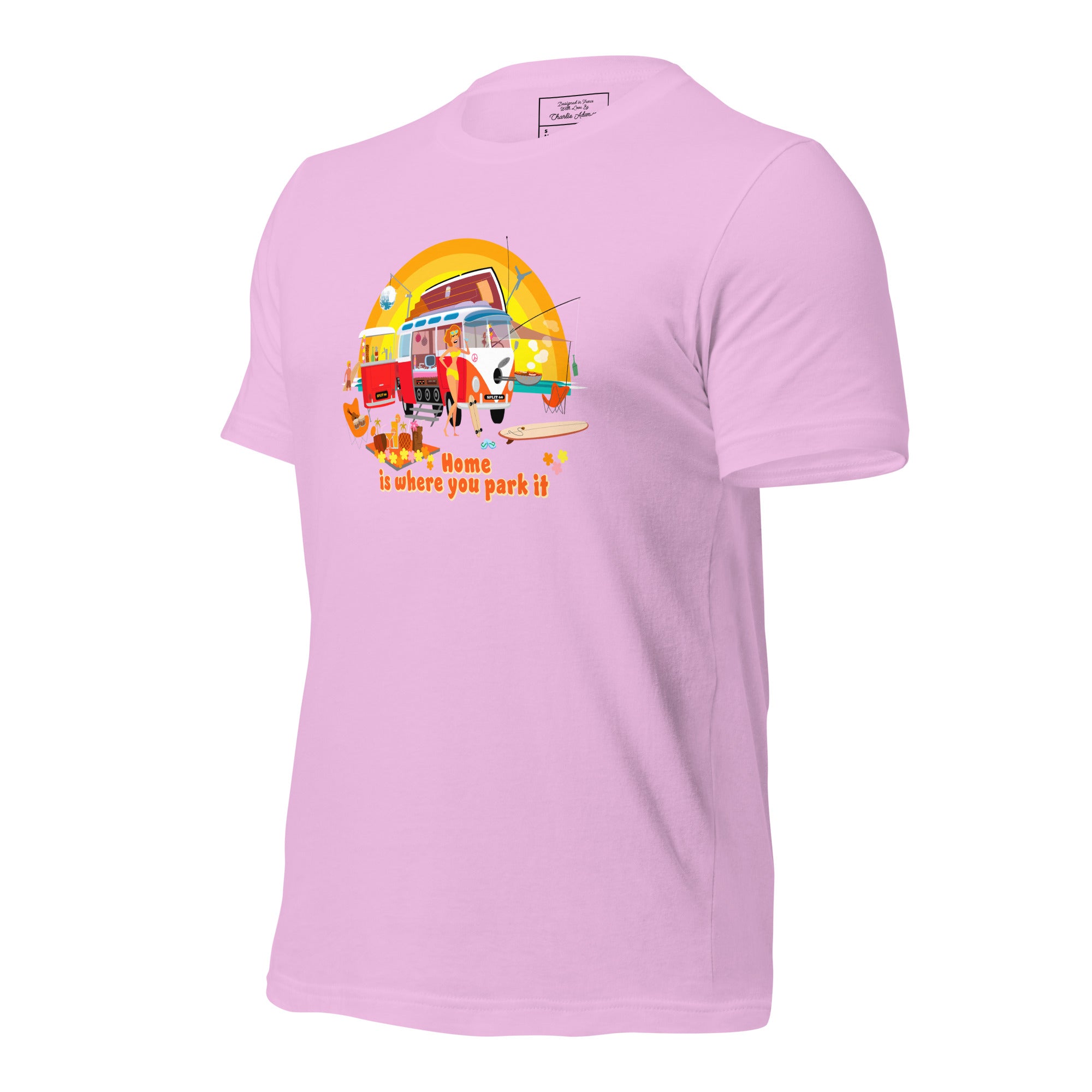 Unisex cotton t-shirt Ultra Combi on light colors