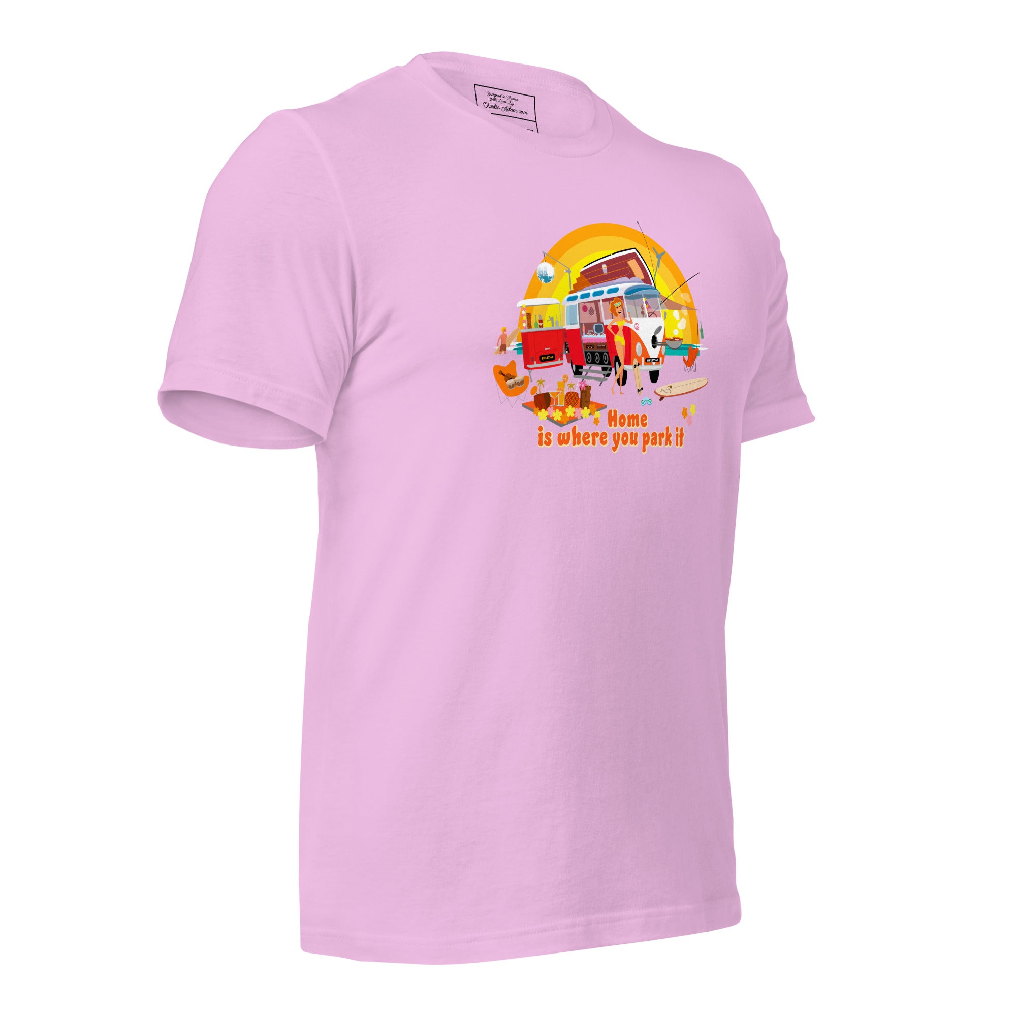 Unisex cotton t-shirt Ultra Combi on light colors
