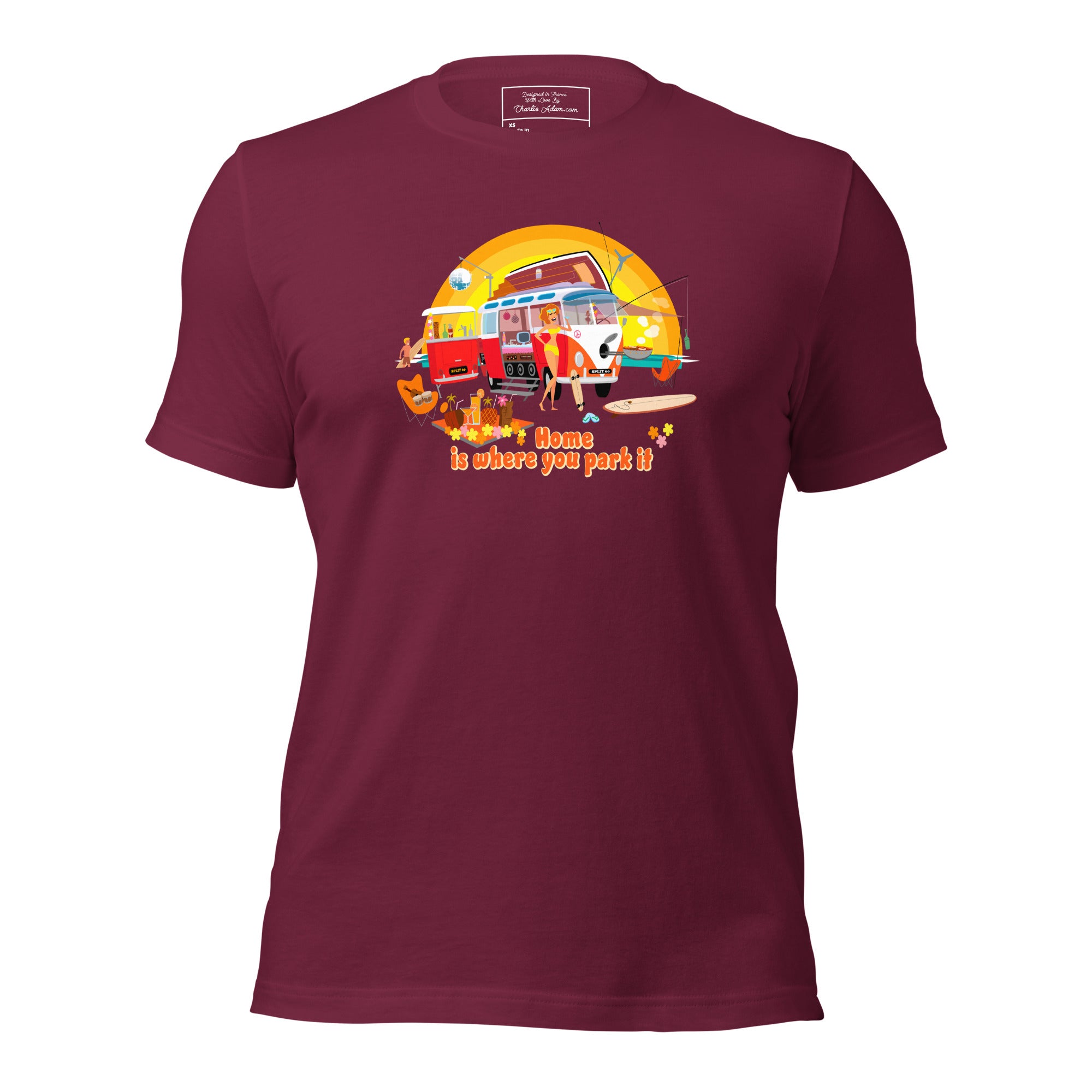 Unisex cotton t-shirt Ultra Combi on dark colors