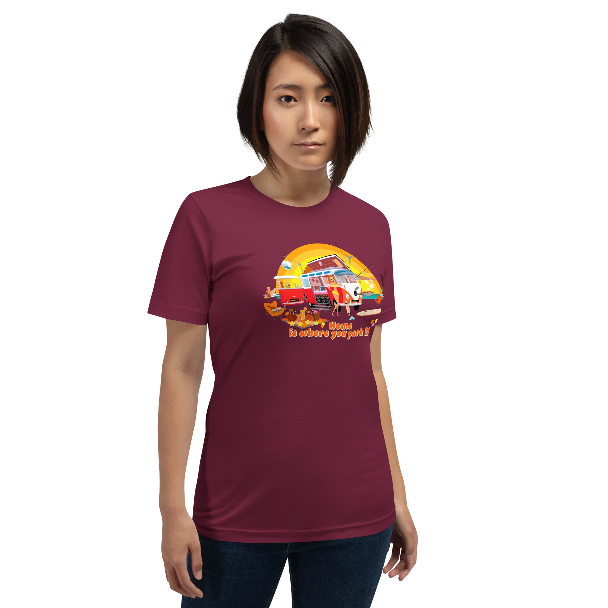 Unisex cotton t-shirt Ultra Combi on dark colors