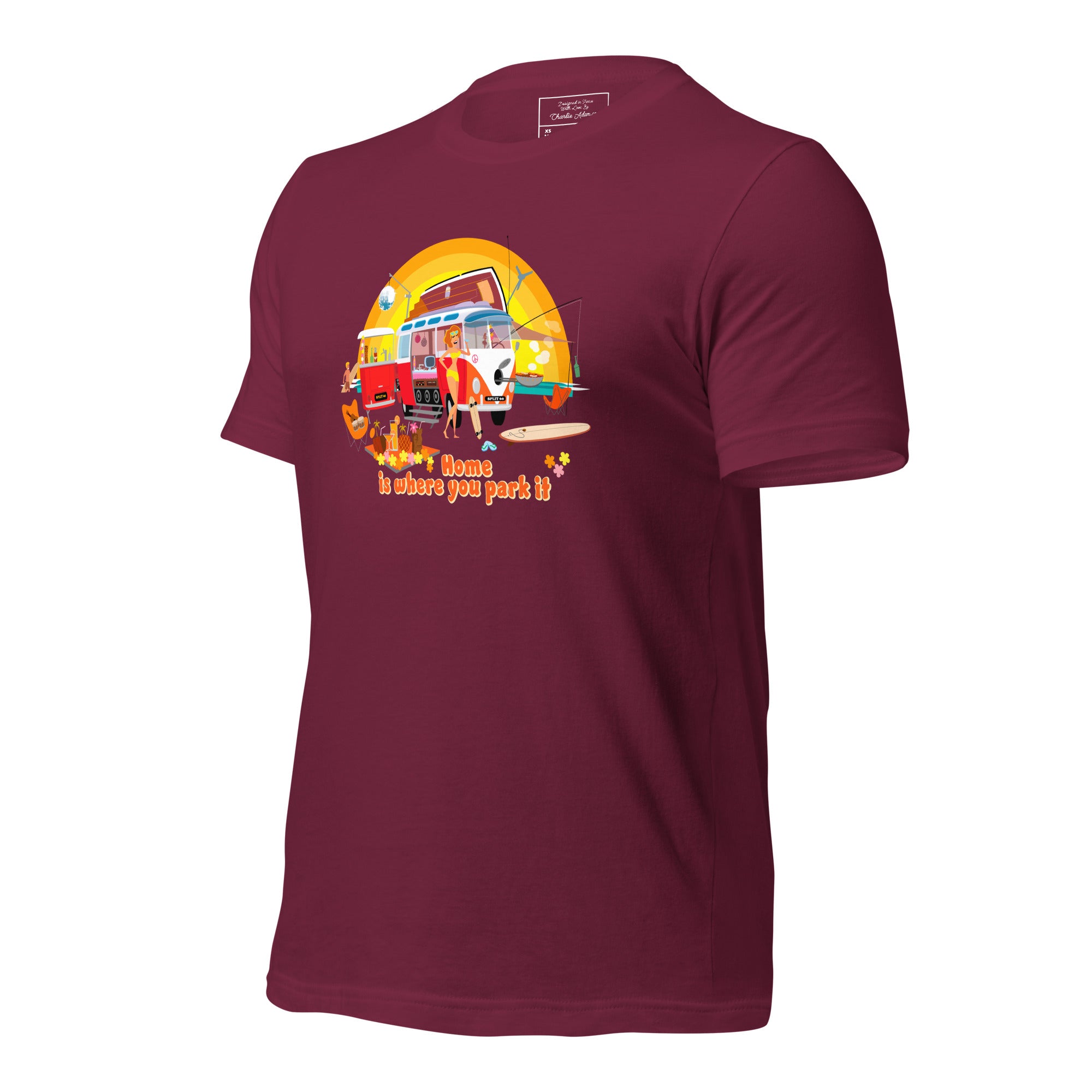 Unisex cotton t-shirt Ultra Combi on dark colors
